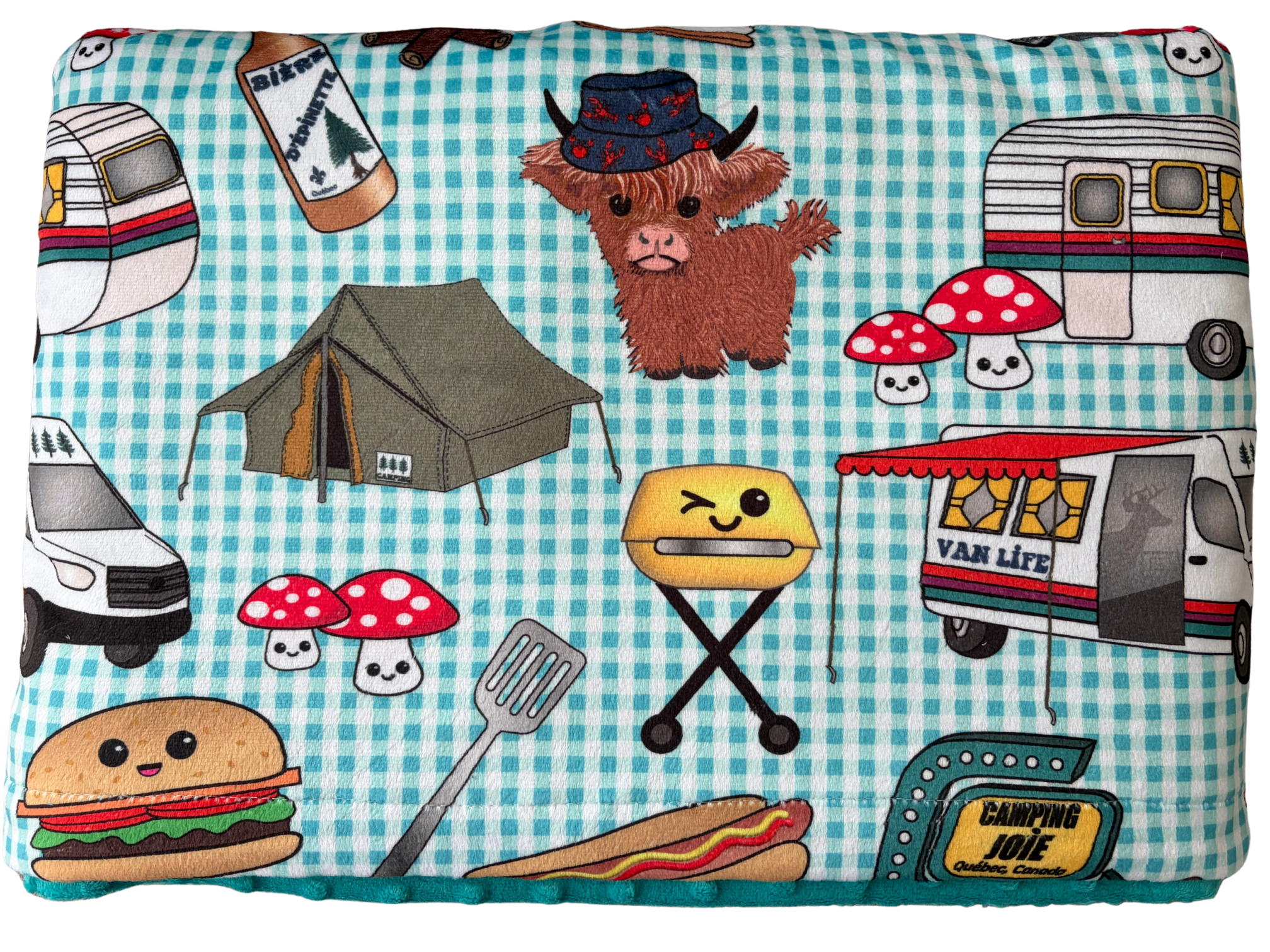 Couverture de bébé : BBQ au camping Joie