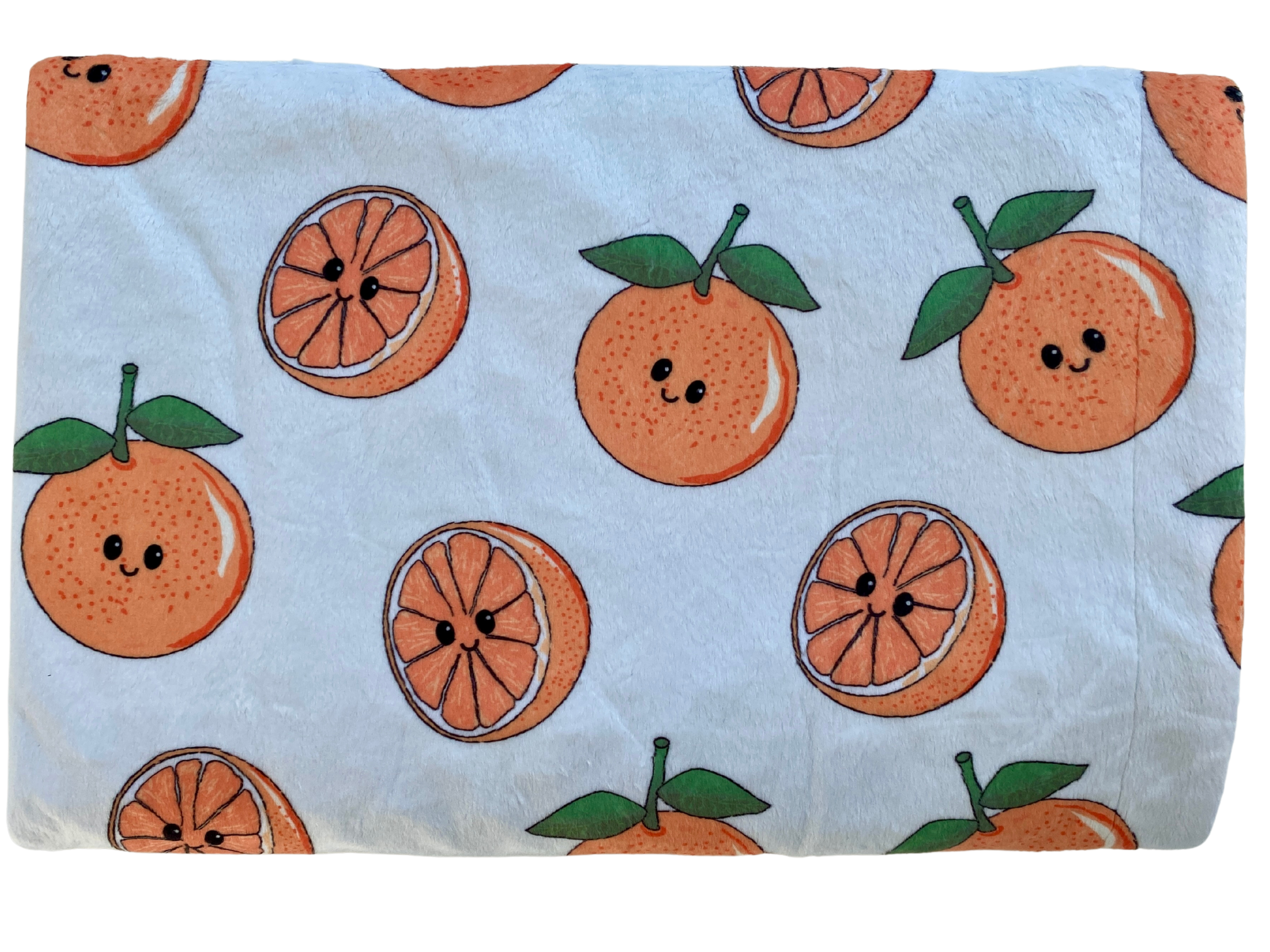 Couverture de bébé : Oranges rayonnantes
