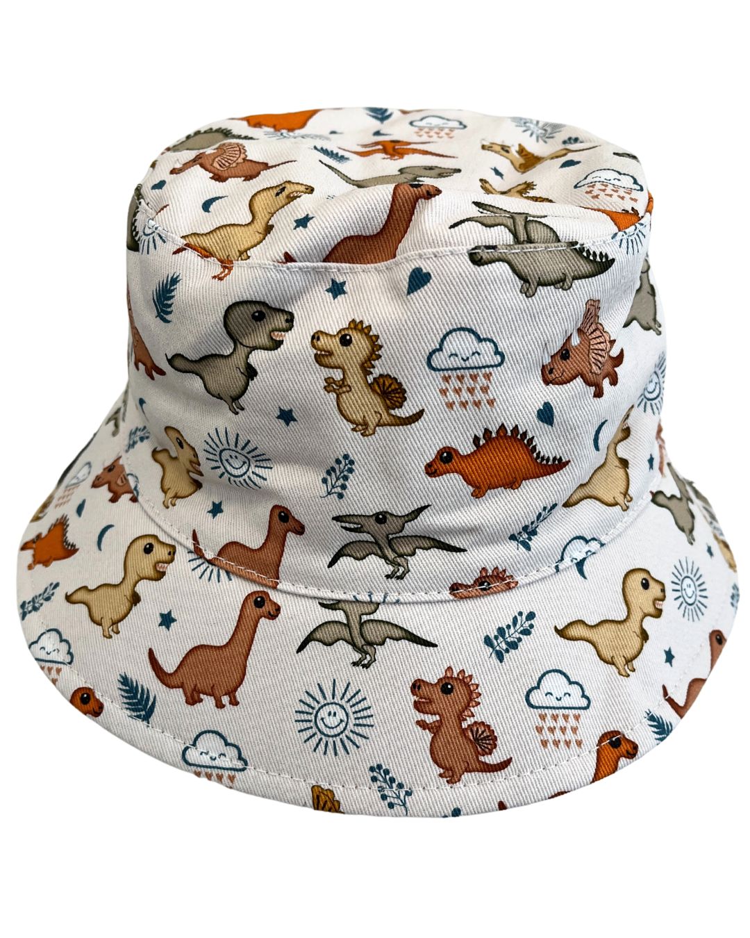 Reversible Hat : Adorable Dinosaurs