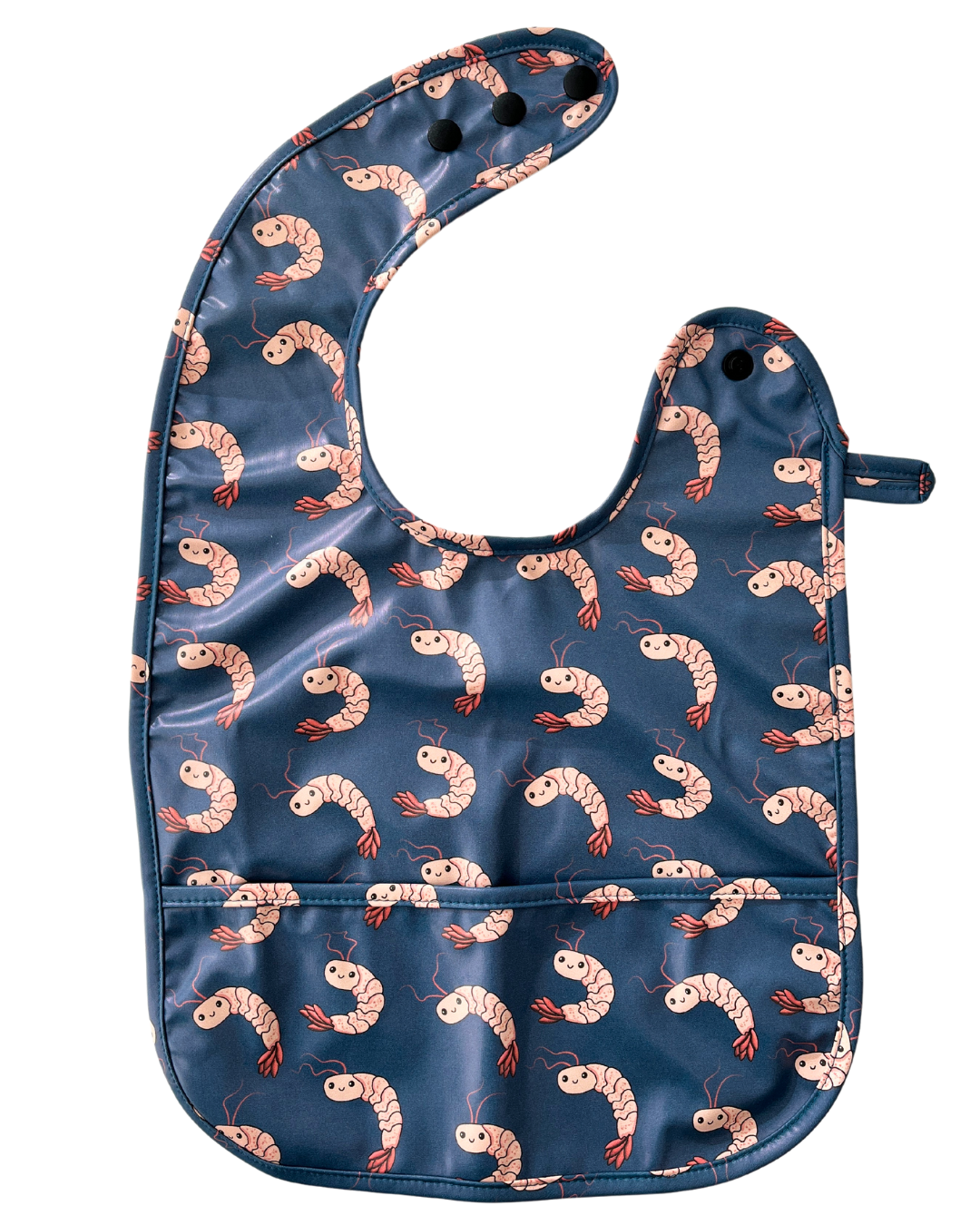Bavette imperméable avec poche : Petites crevettes