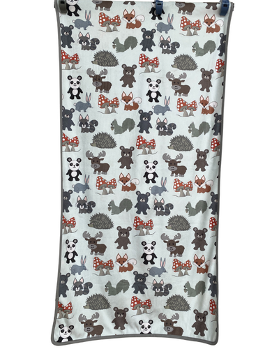 Kid Towel: Forest Animals and Mushrooms
