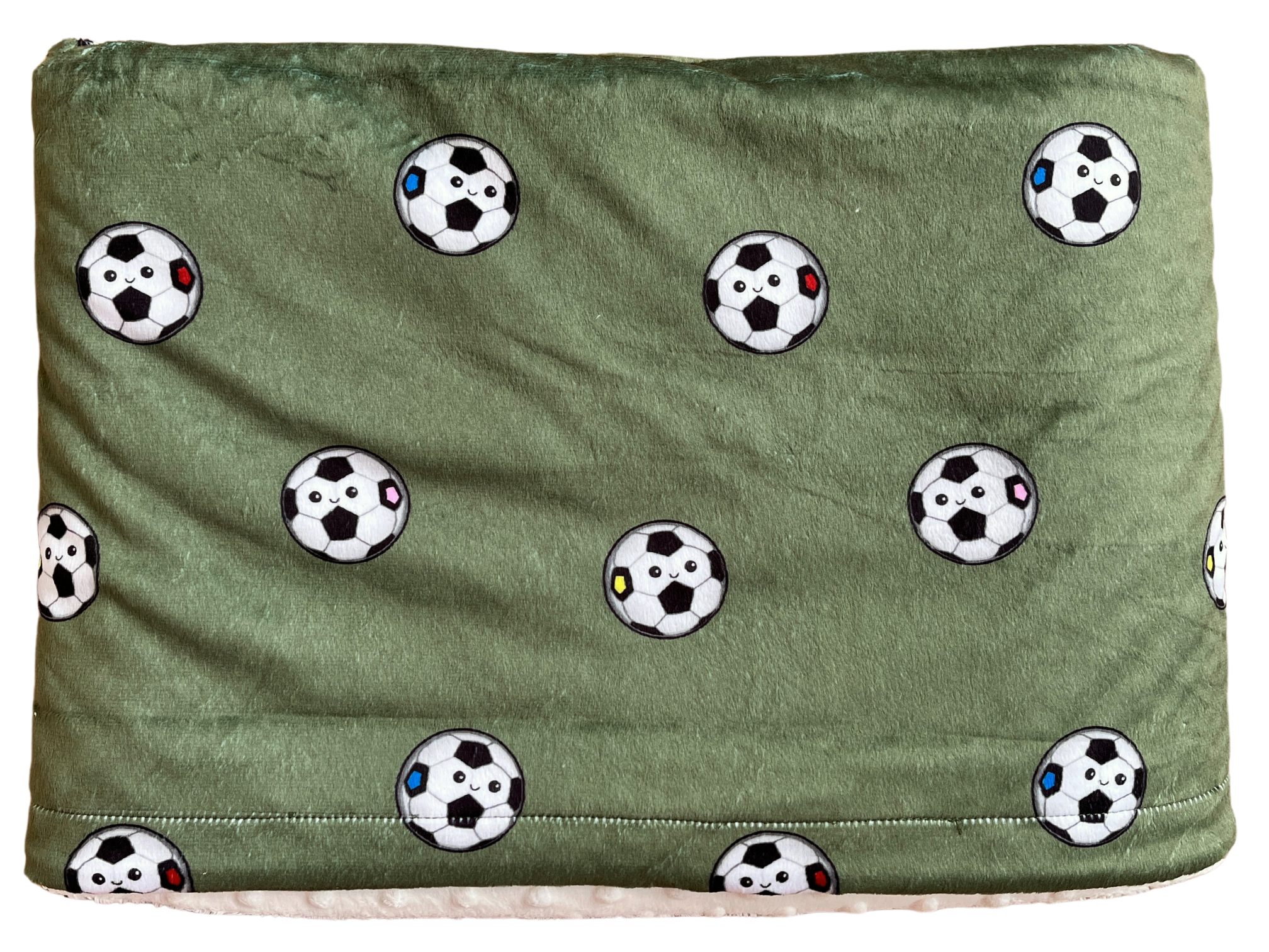 Couverture de bébé : Ballons de soccer