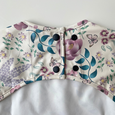 Waterproof Bib Apron with long sleeves and pocket: Layla's Garden
