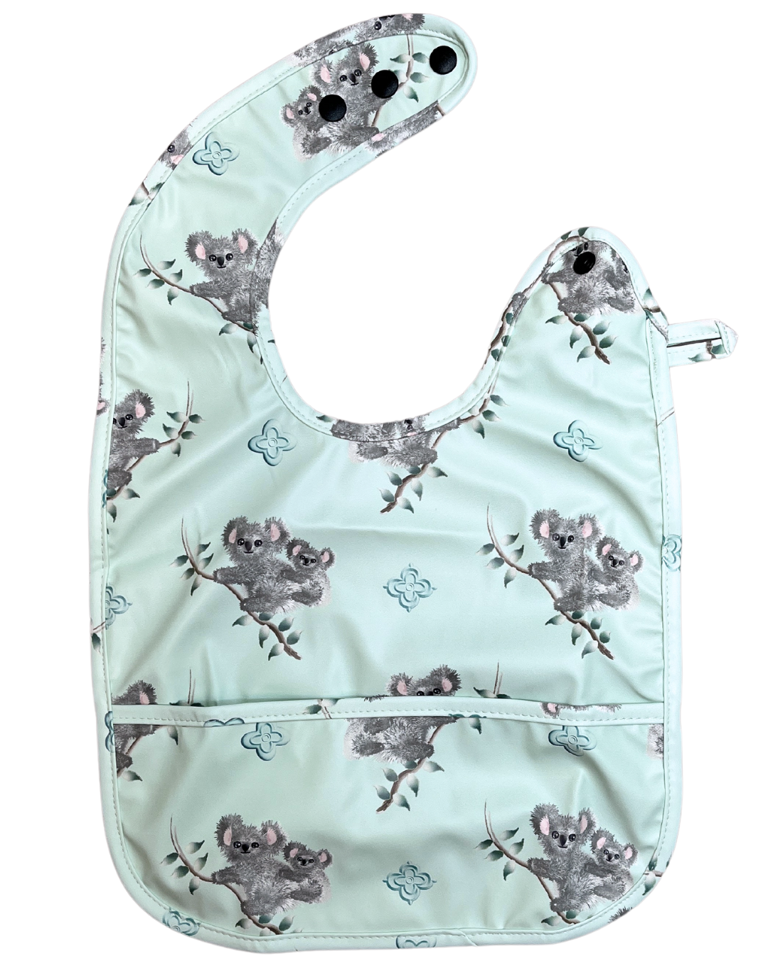 Bavette imperméable avec poche : Koalas adorables
