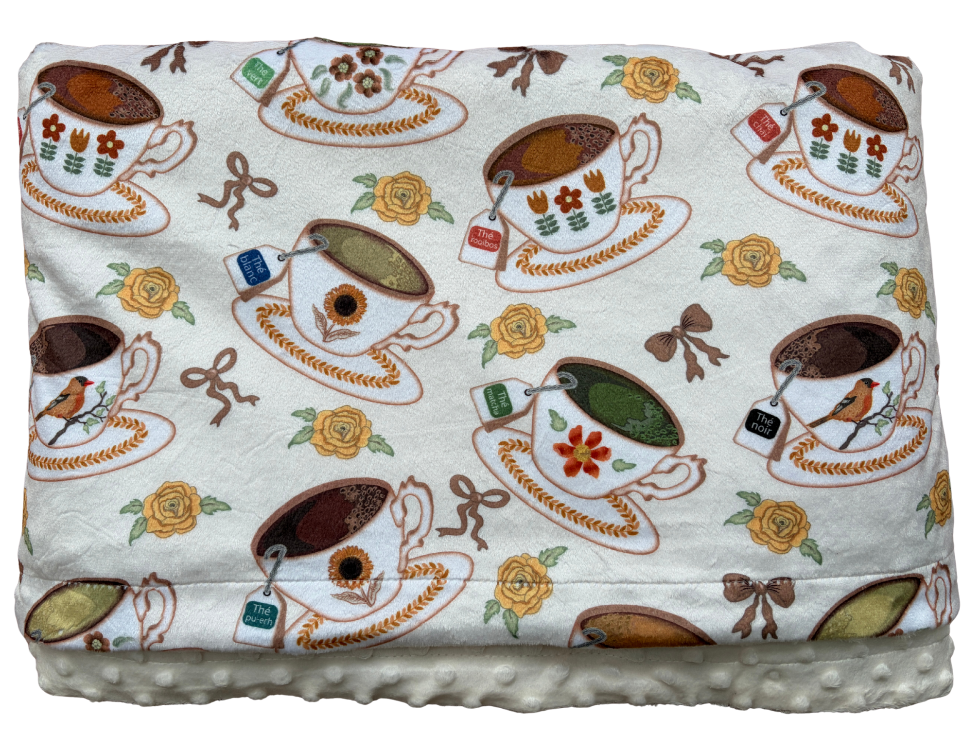 Couverture de bébé : Tasses de thé