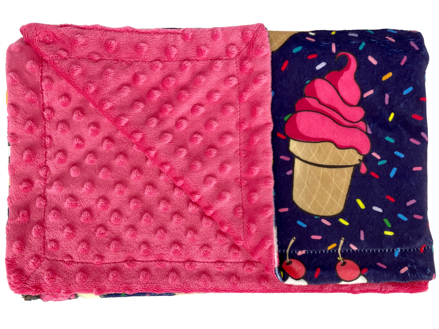 Baby blanket: Flamboyant Ice Creams