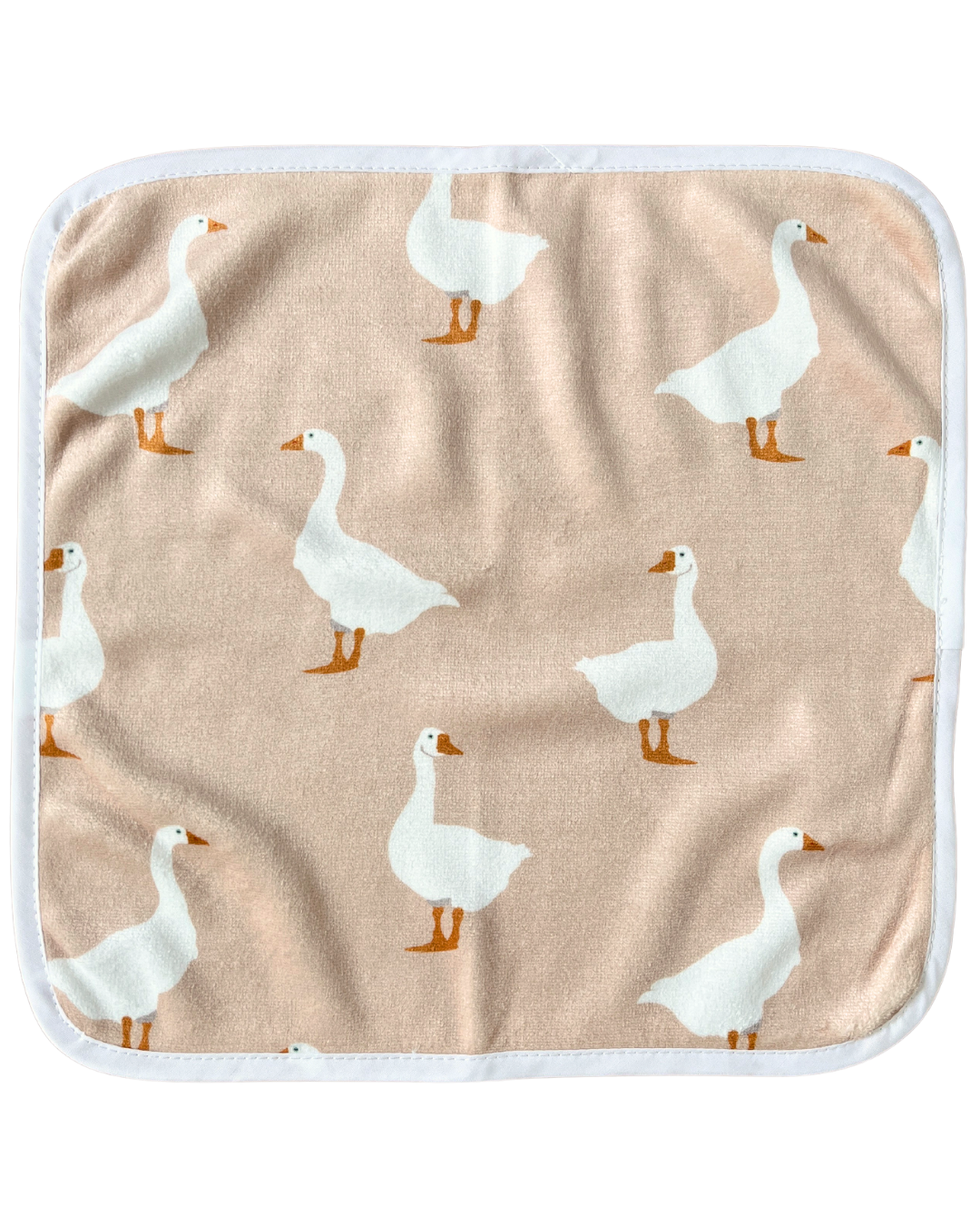 Washcloth: Adorable geese