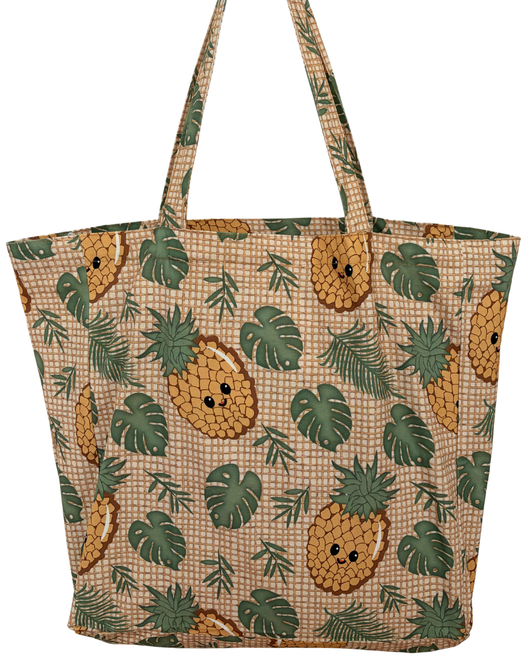 Sac réutilisable illustré : Ananas en folie