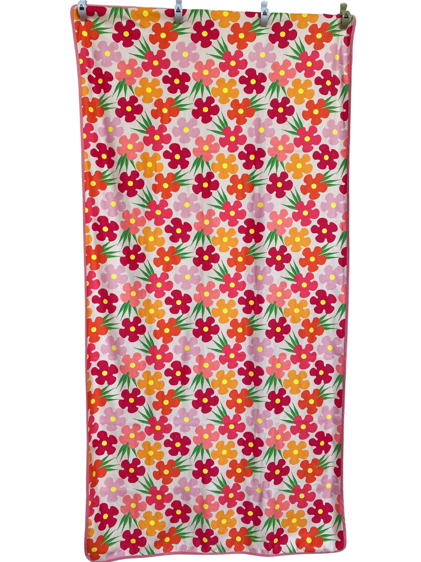 Adult Towel: Flamboyant Flowers