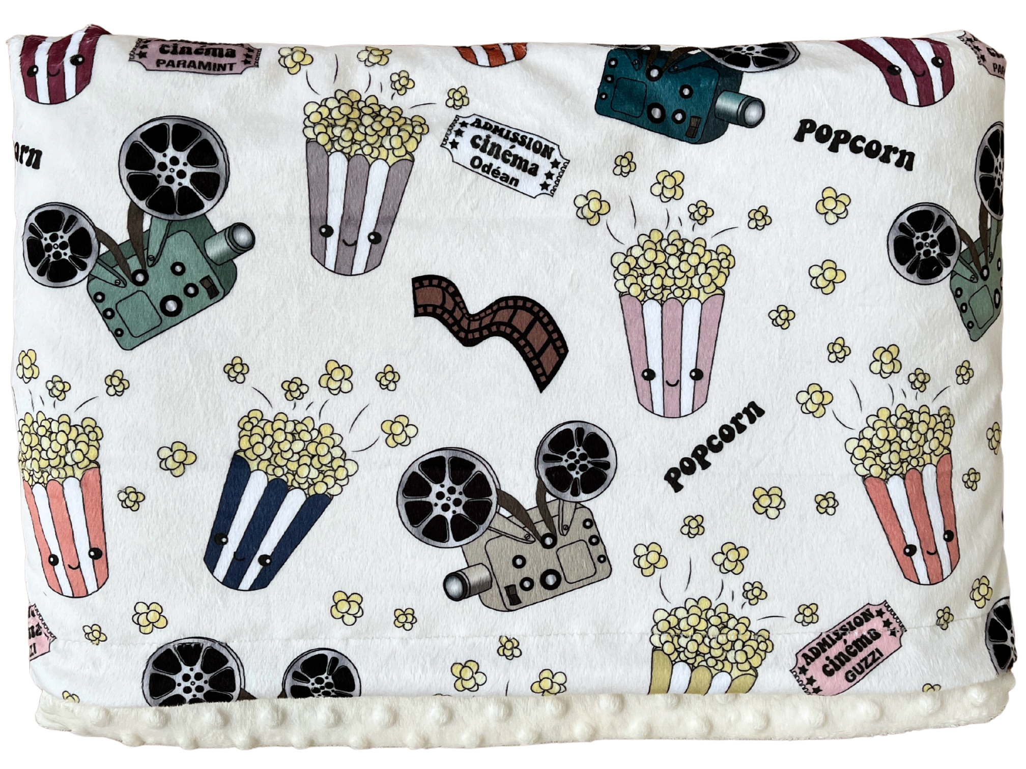 Couverture de bébé : Cinéma et popcorn