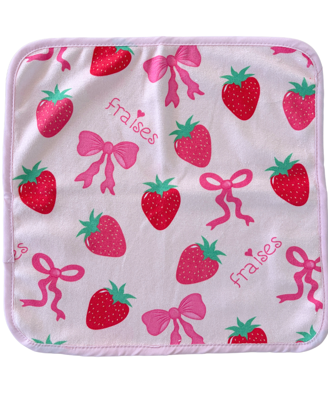 Débarbouillette : Irrésistibles fraises et boucles