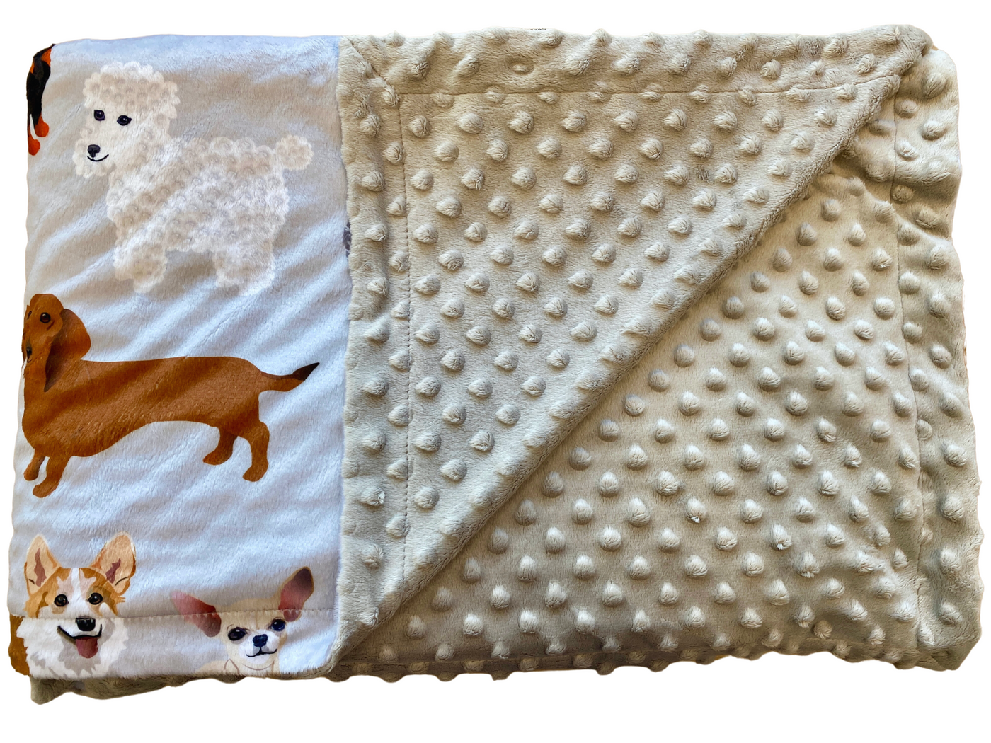 Baby blanket: Little Dogs Lover