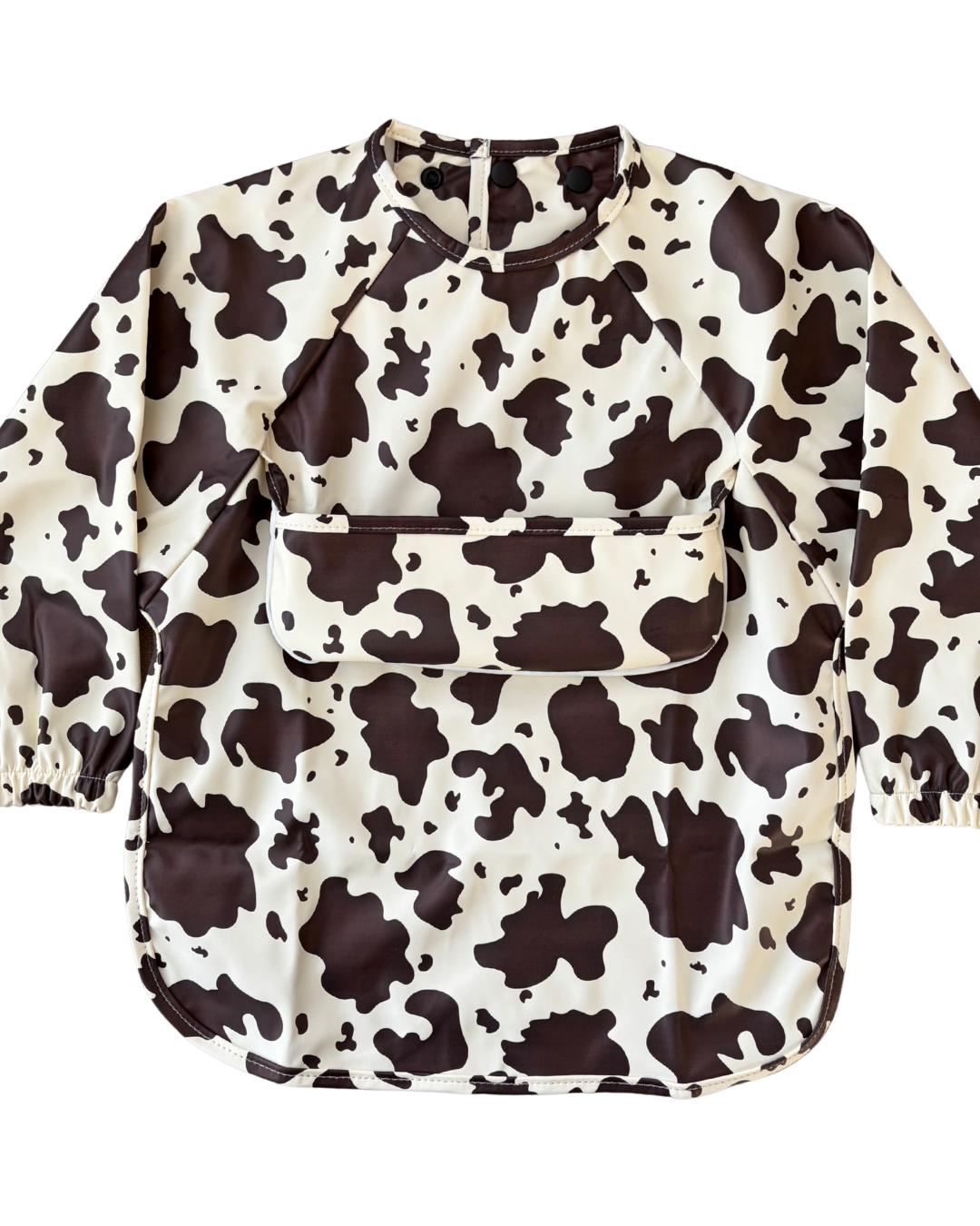Bavette imperméable à manches longues avec poche : Peau de vache