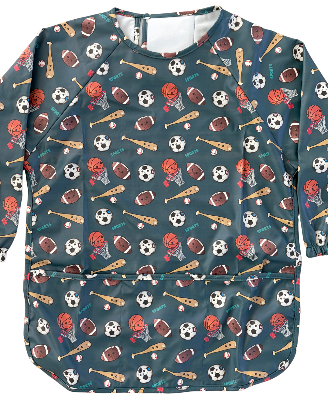 TABLIER d’art et de cuisine imperméable pour enfant (4 à 7 ans) : Passion des ballons