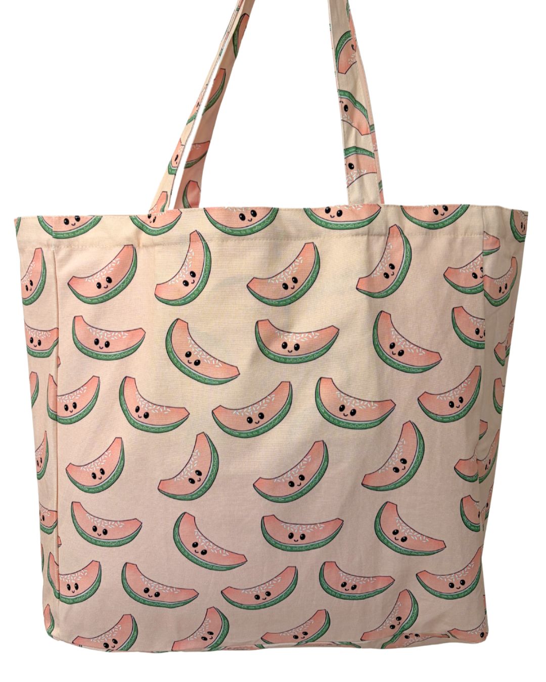 Sac réutilisable illustré : Cantaloupes captivantes