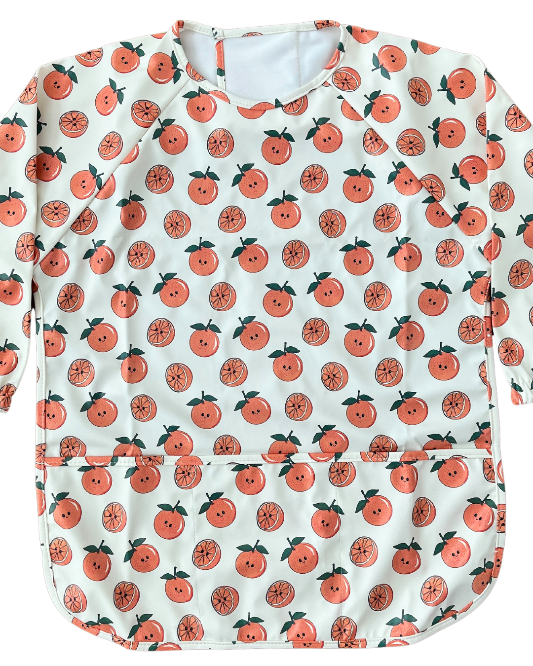 TABLIER d’art et de cuisine imperméable pour enfant (4 à 7 ans) : Oranges rayonnantes