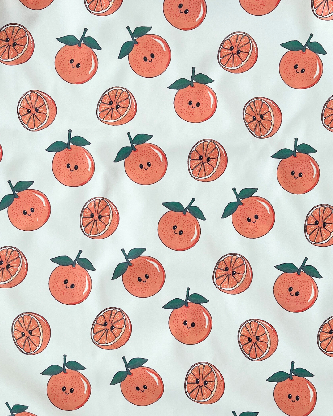 TABLIER d’art et de cuisine imperméable pour enfant (4 à 7 ans) : Oranges rayonnantes