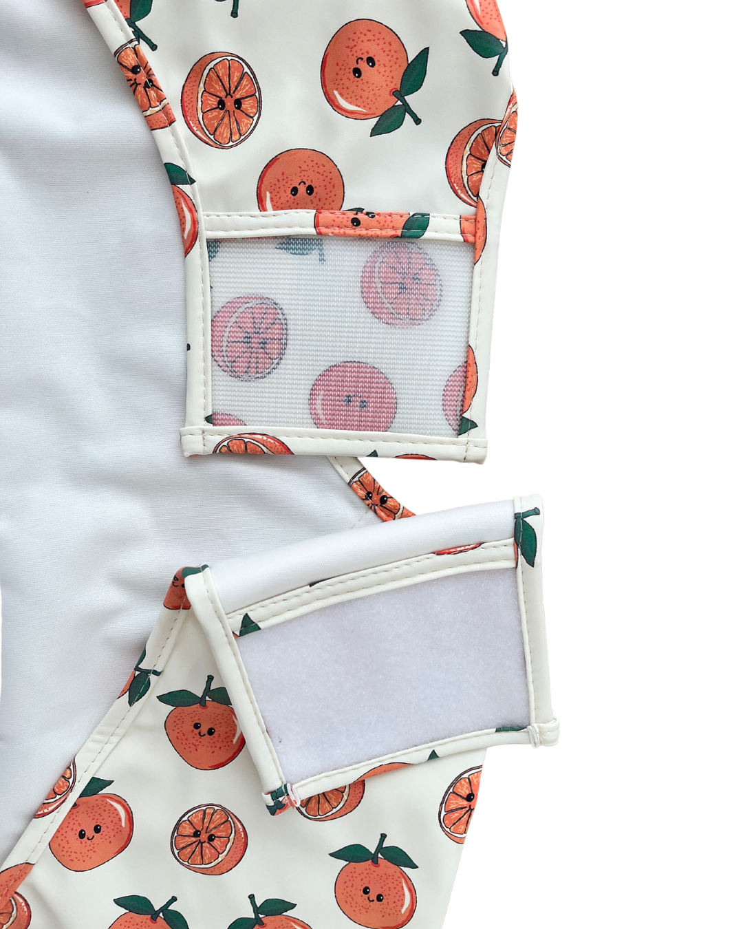 TABLIER d’art et de cuisine imperméable pour enfant (4 à 7 ans) : Oranges rayonnantes