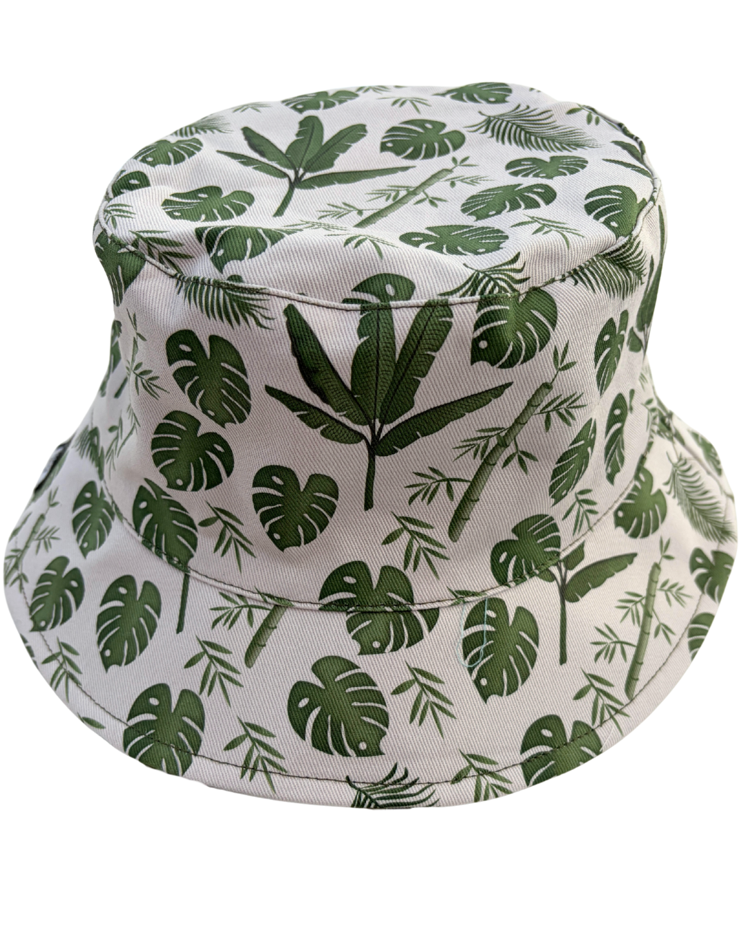 Chapeau Reversible : Feuillage de jungle