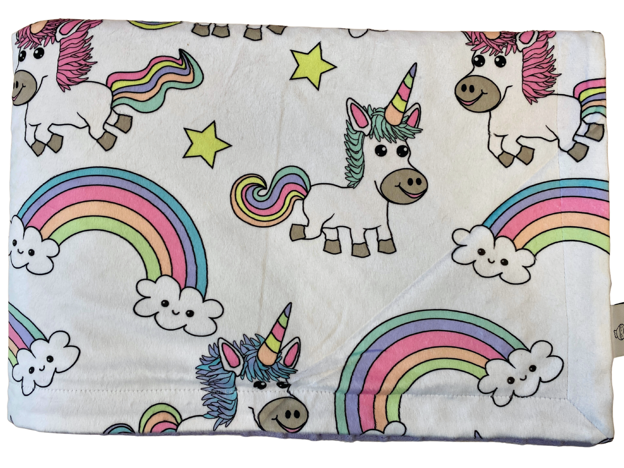 Couverture de bébé : Les licornes magiques
