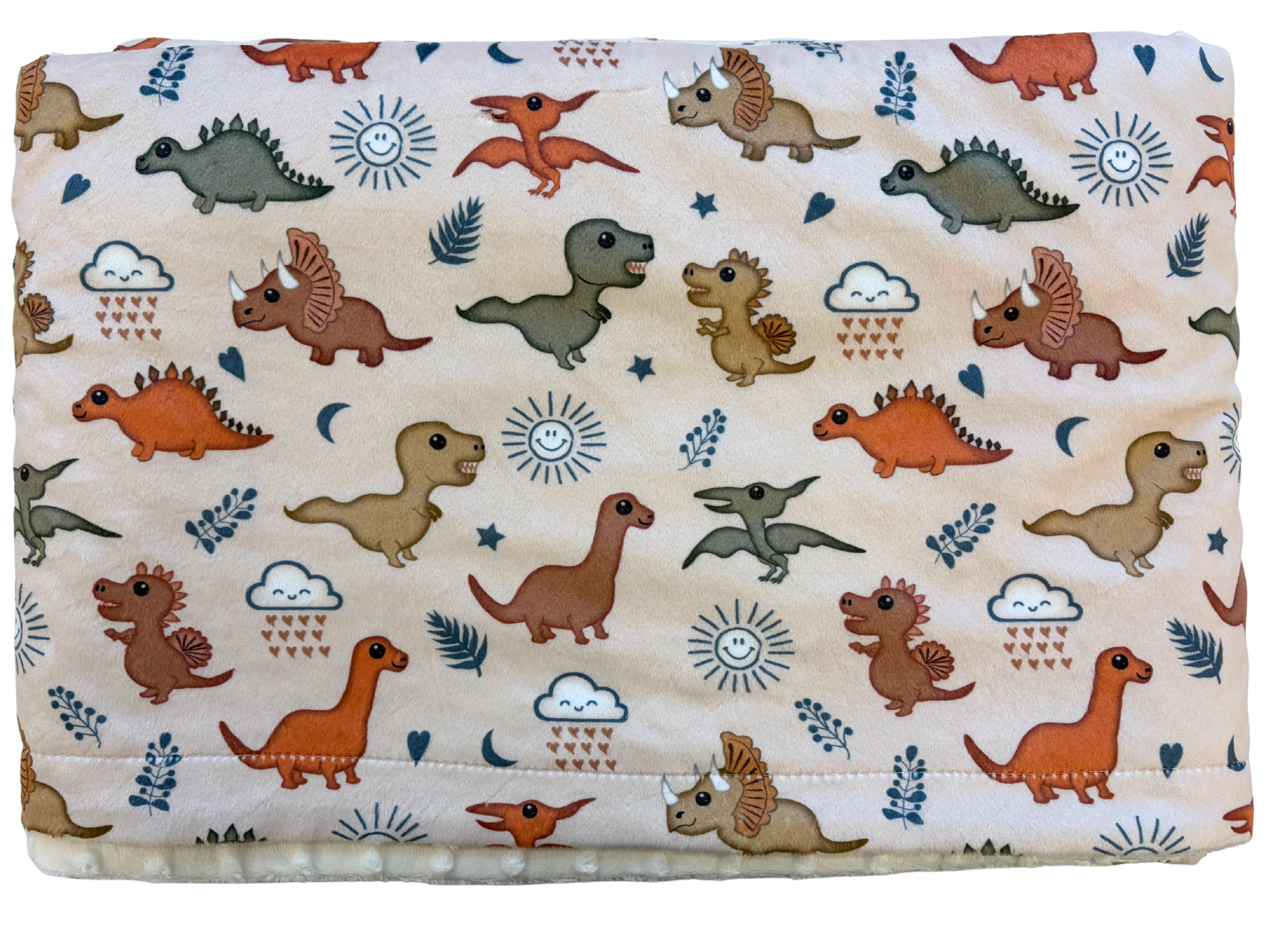 Couverture de bébé : Dinosaures adorables