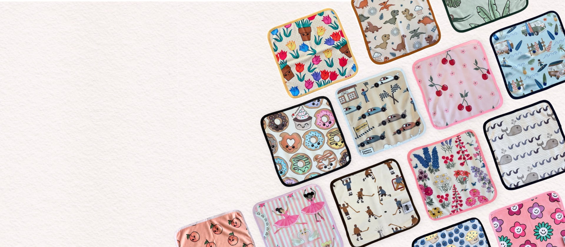 <p>Nos débarbouillettes<br/>ultra douces 💕</p>