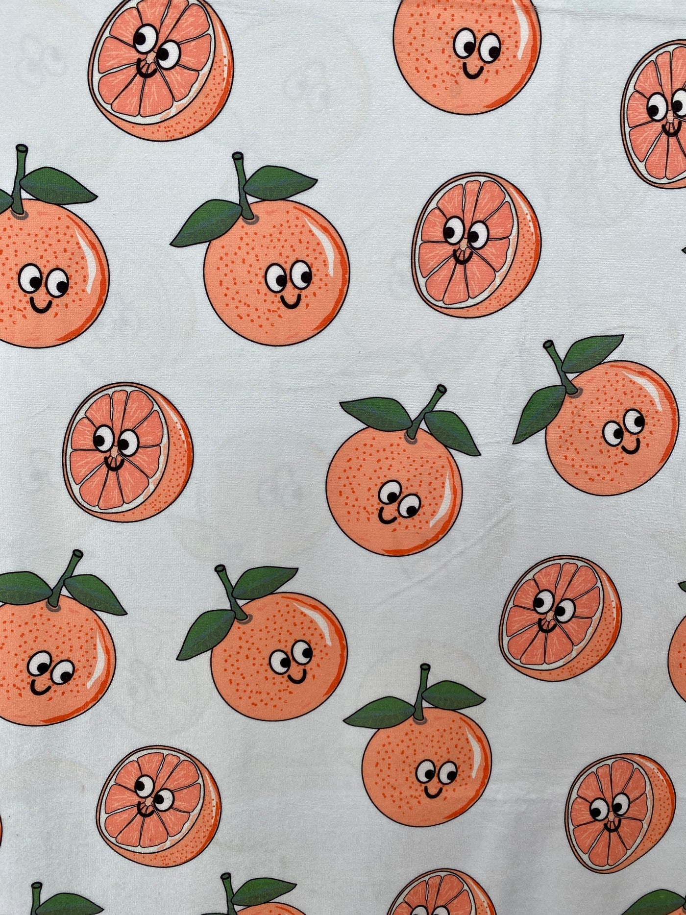 Adult Towel: Smiling Clementine