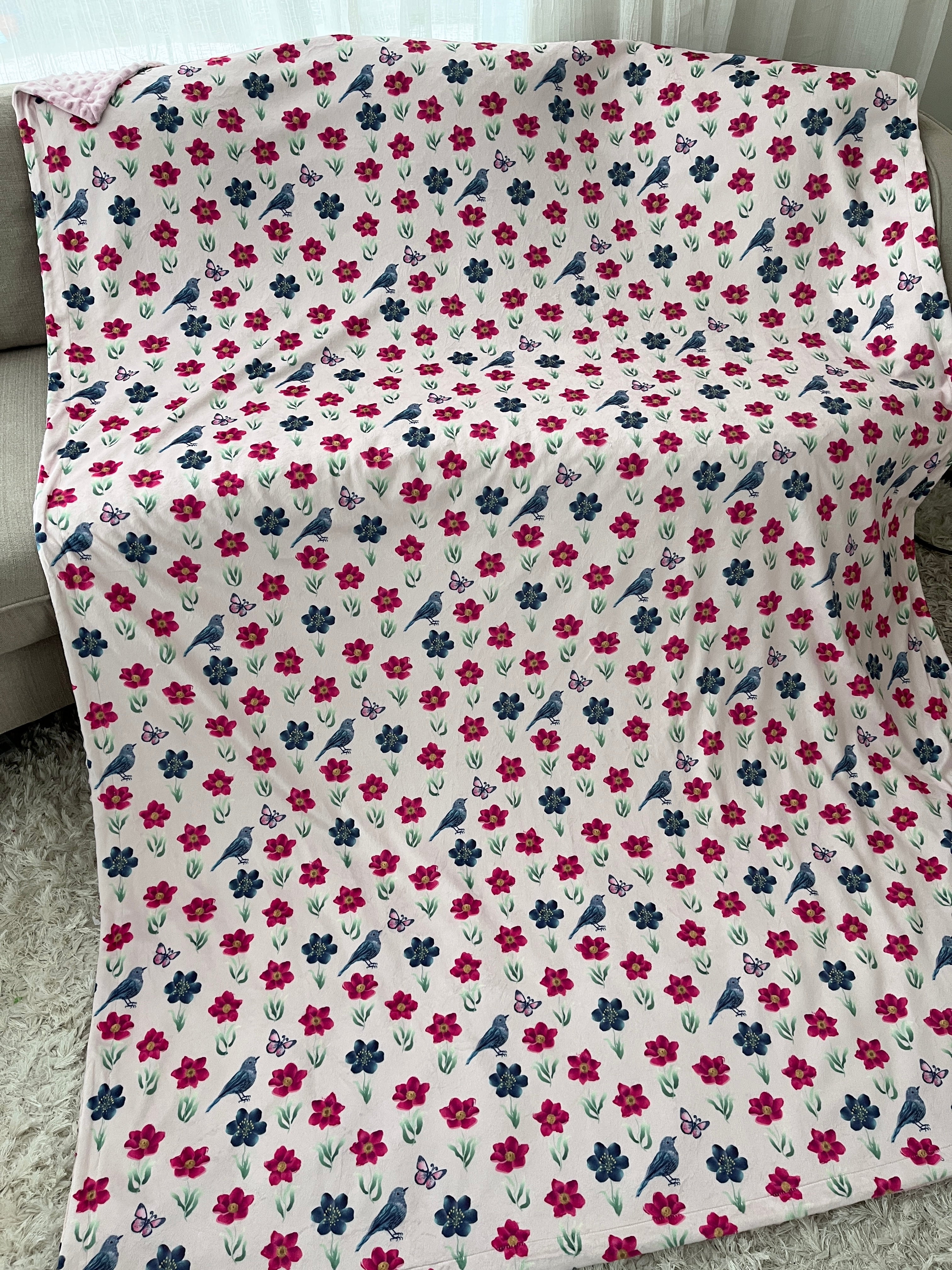 Giant Cover: Vibrant Pink Anemone Flowers