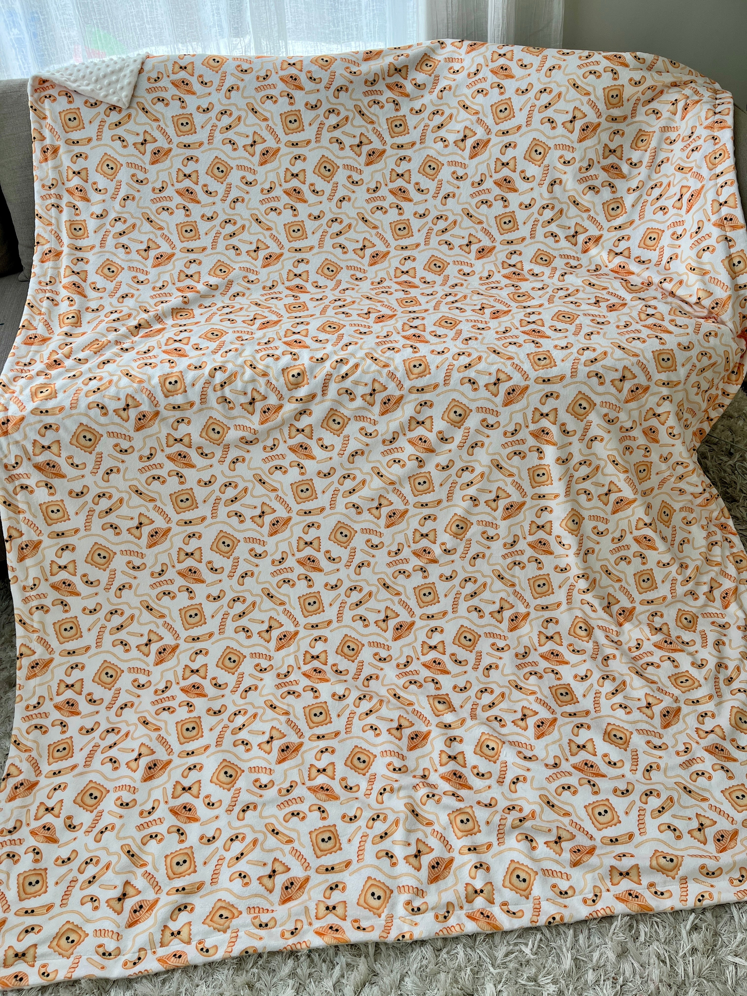Giant Blanket: Delicious Pastas