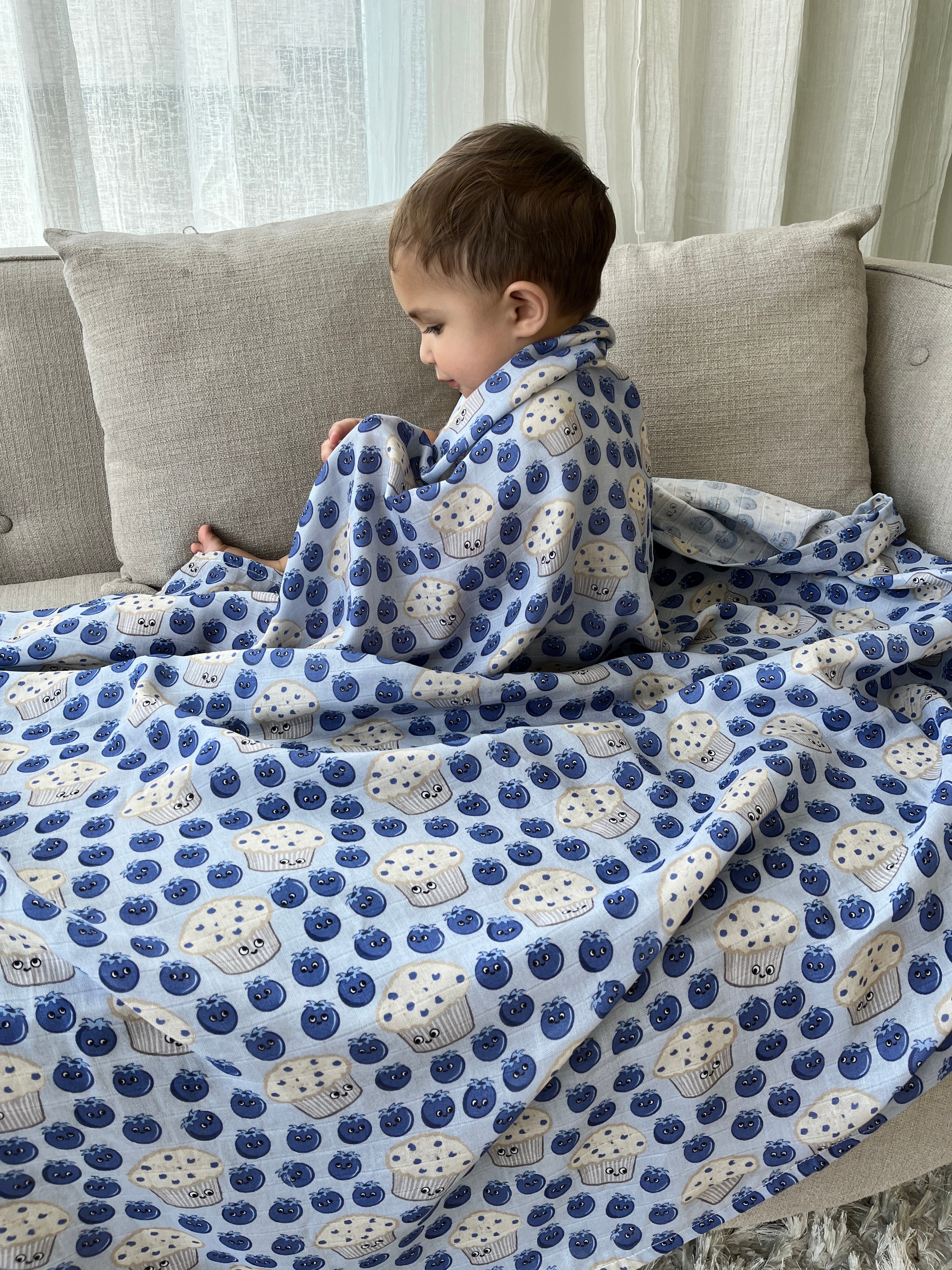 Couverture de mousseline: Party de bleuets du Saguenay Lac-Saint-Jean