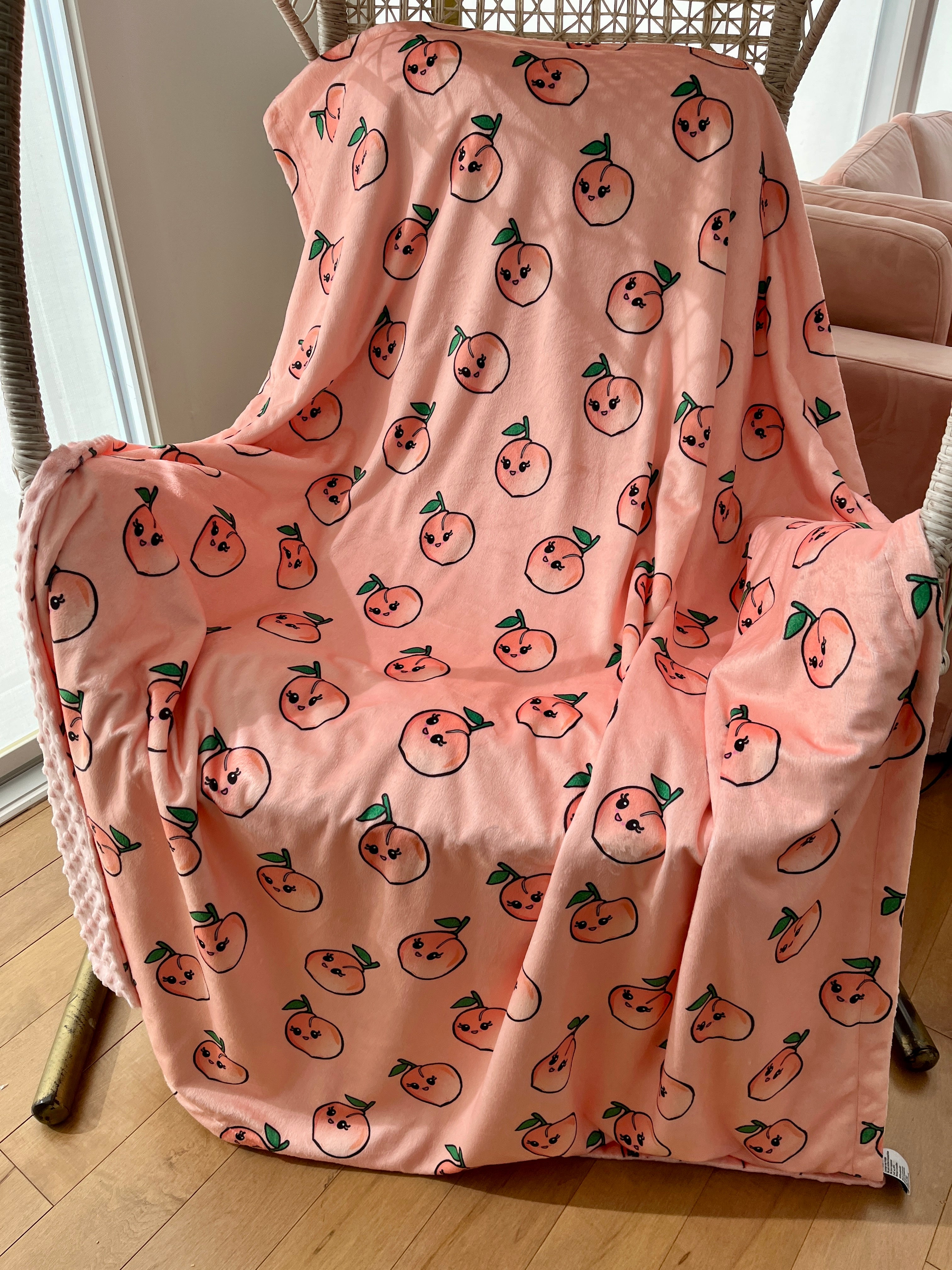 Couverture Moyenne : Pêches charmantes