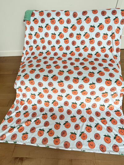 Giant blanket: Radiant oranges