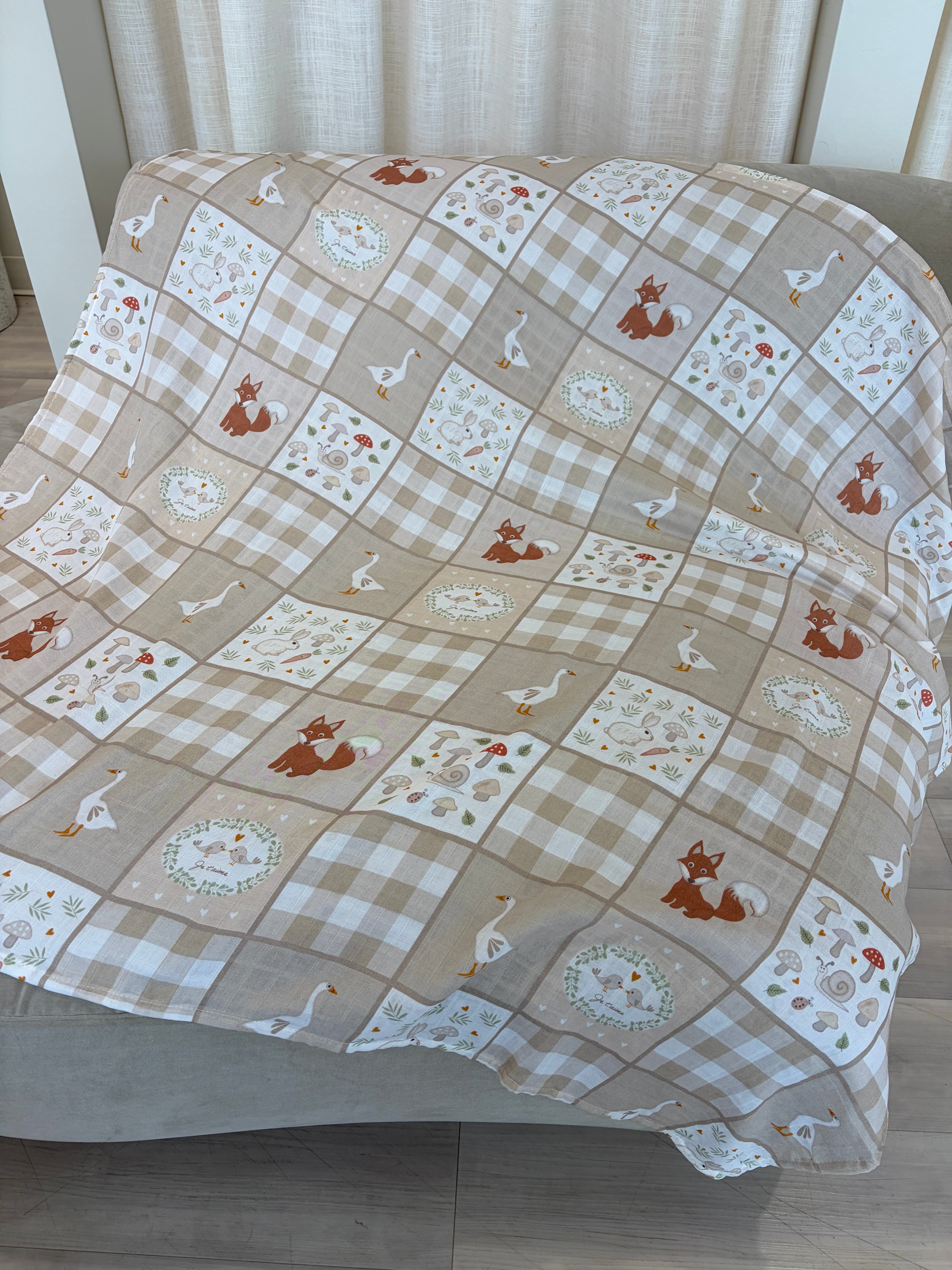 Couverture de mousseline: Allure courtepointe collection monde merveilleux