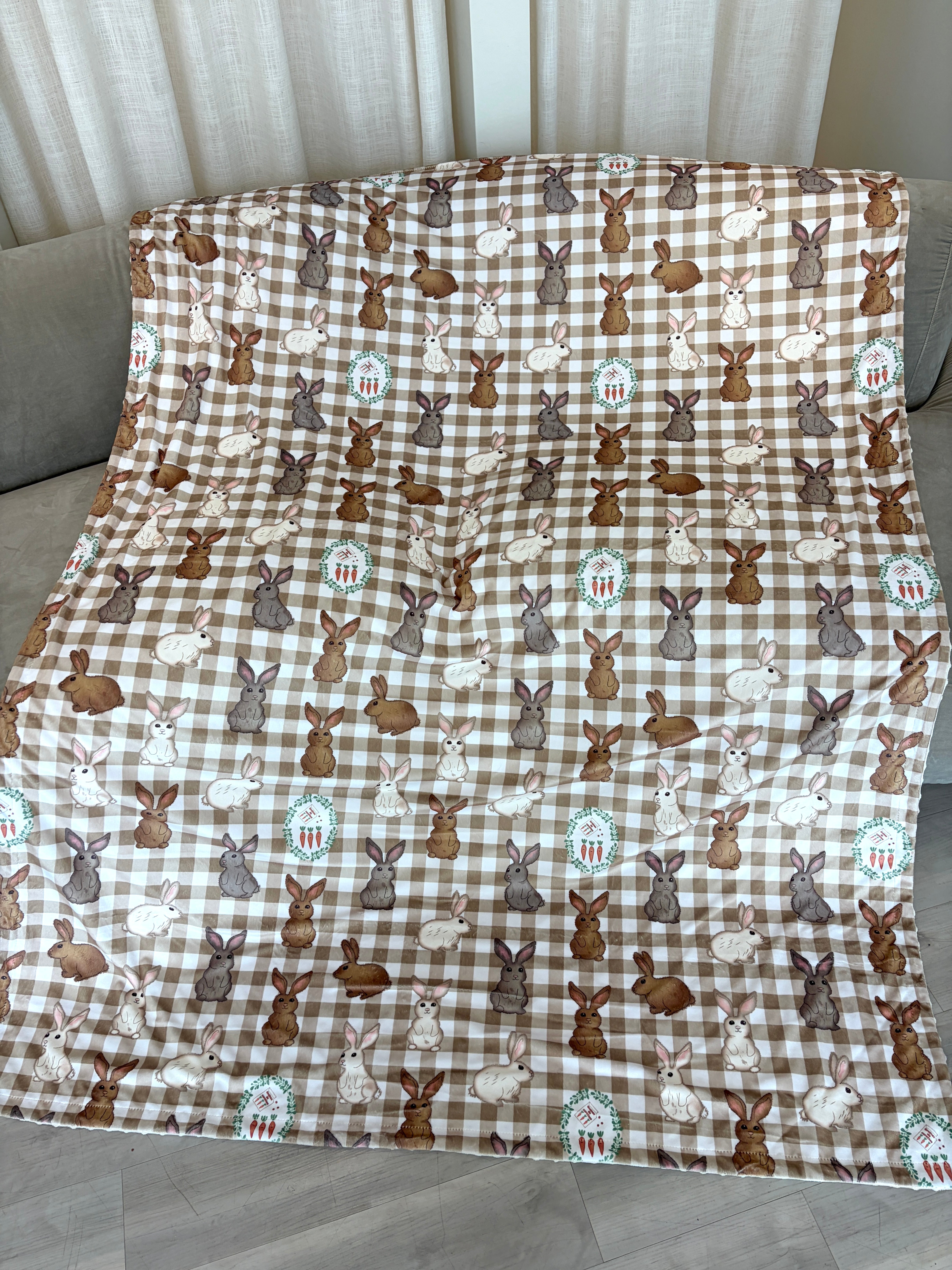 Couverture Géante : Lapins doux collection monde merveilleux