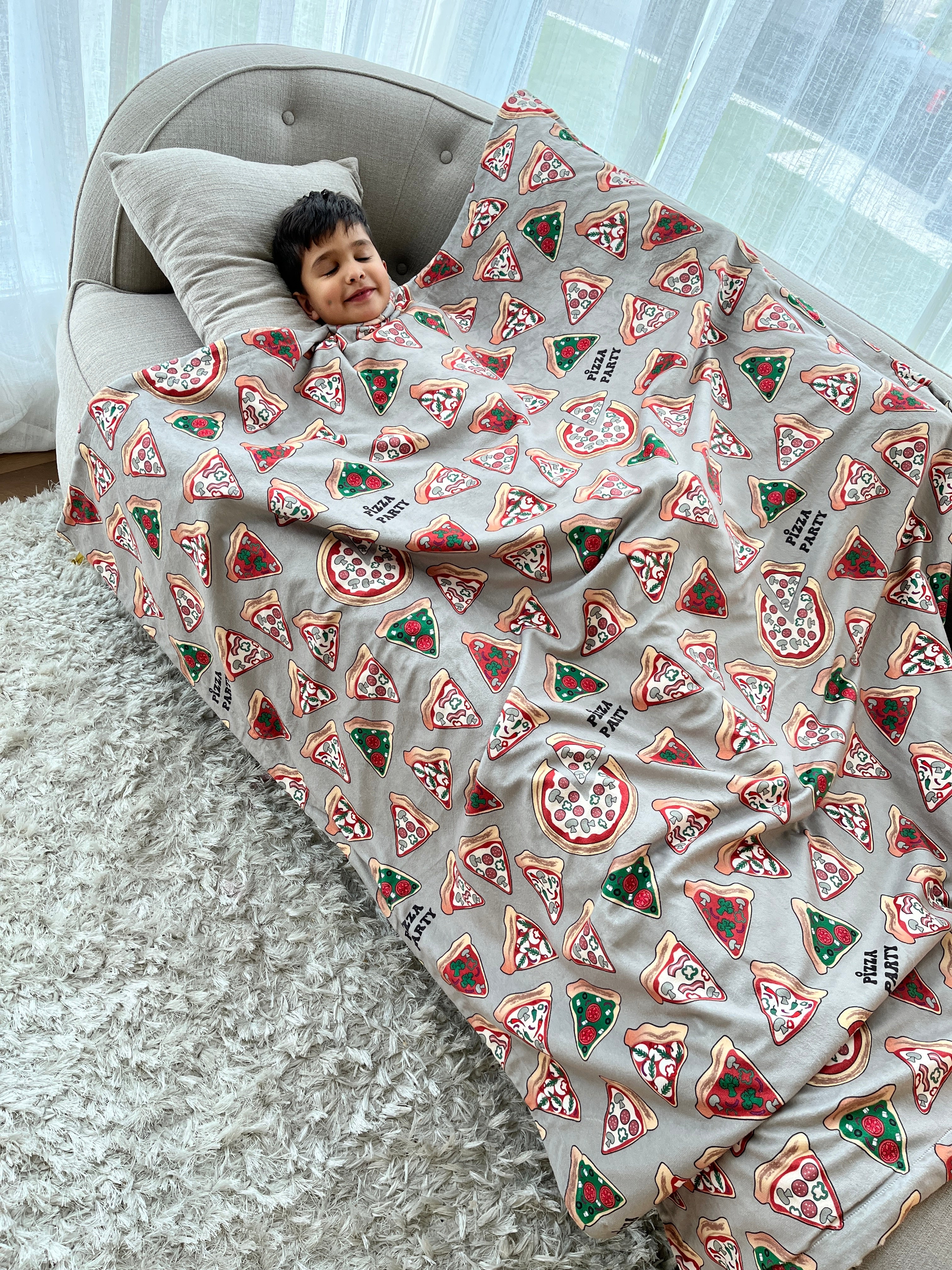 Couverture Moyenne : Pizza party