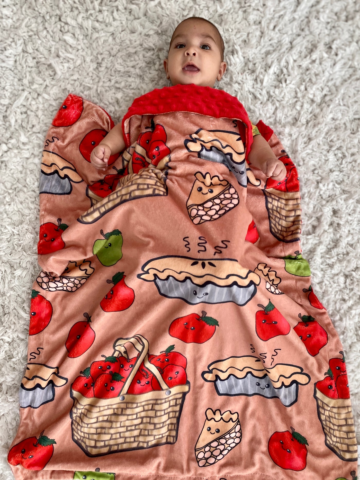 Baby blanket: Autumn Apple Pie