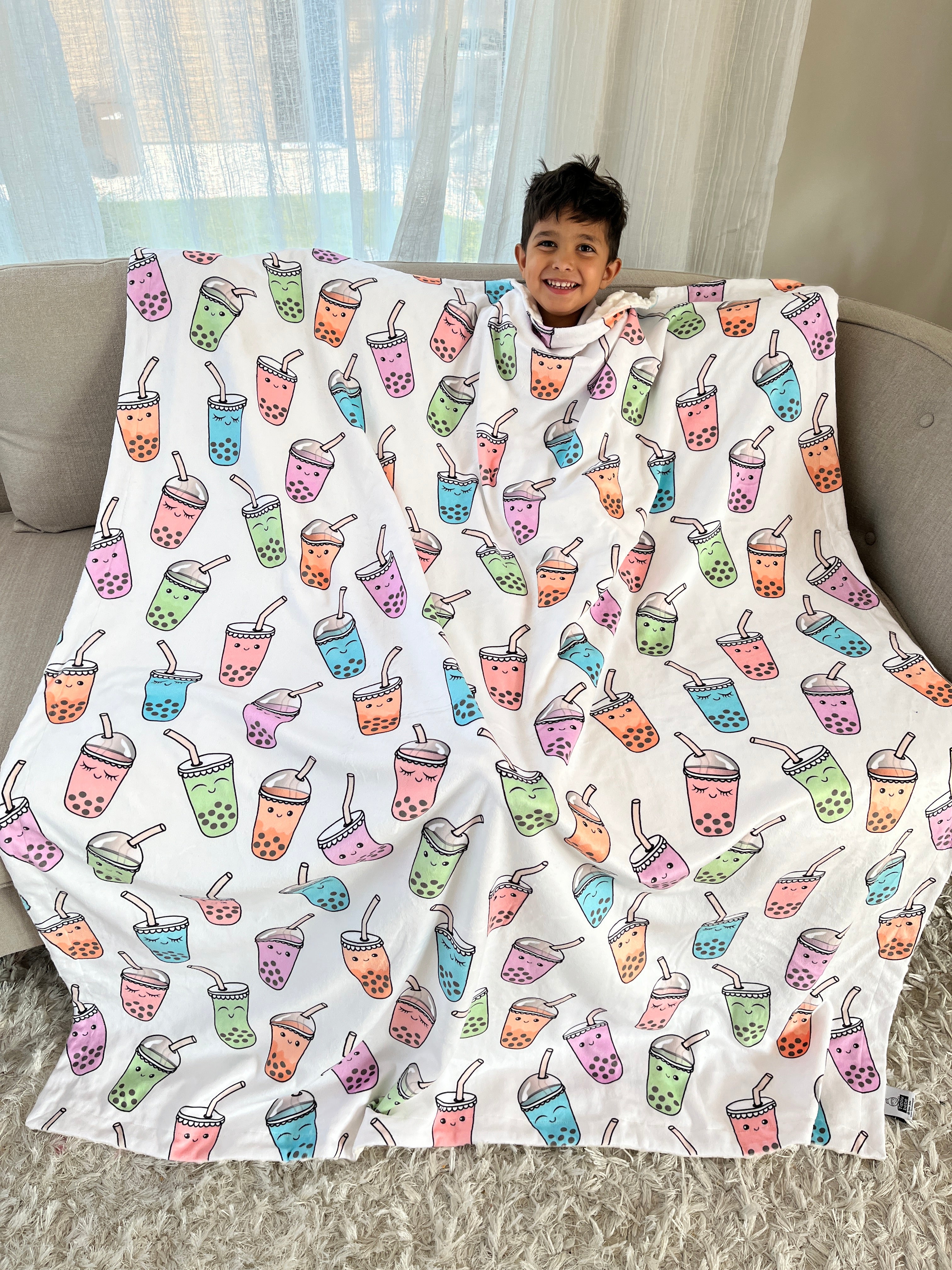 Couverture Moyenne : Thé aux bulles