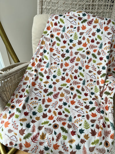 Baby blanket: Long live the autumn wind