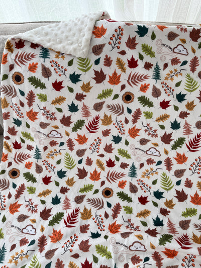 Baby blanket: Long live the autumn wind