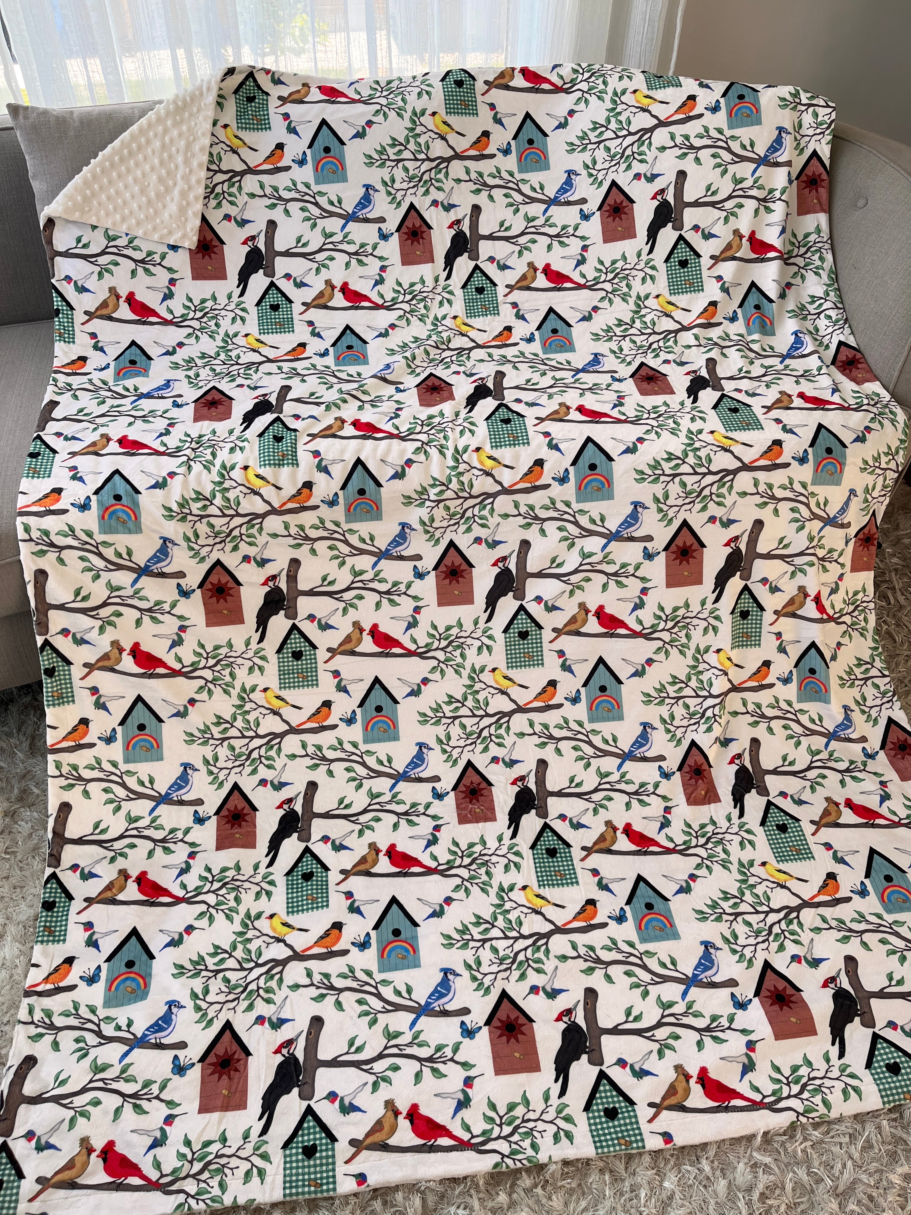 Giant Blanket : Passion for Birds