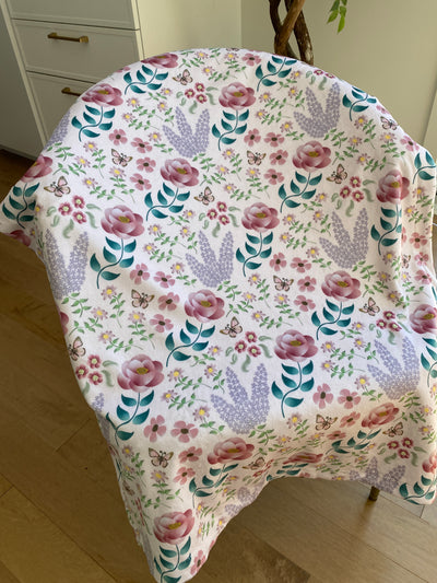 Baby Blanket: Layla's Garden