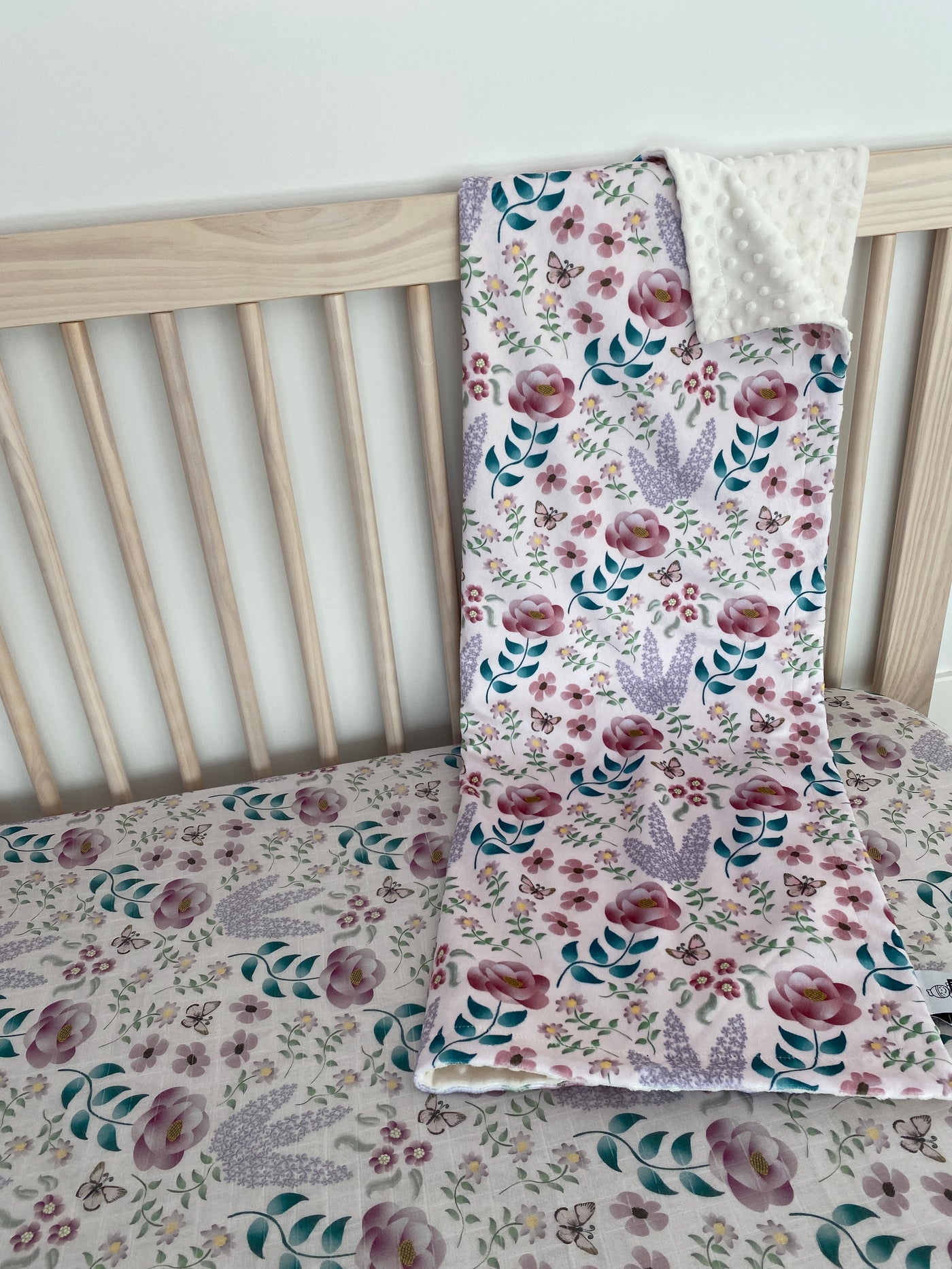 Baby Blanket: Layla's Garden