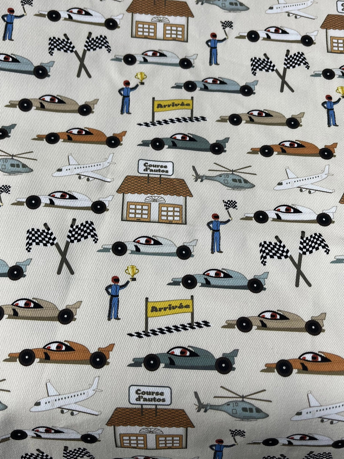 Chapeau Reversible : Voitures de course d'autos