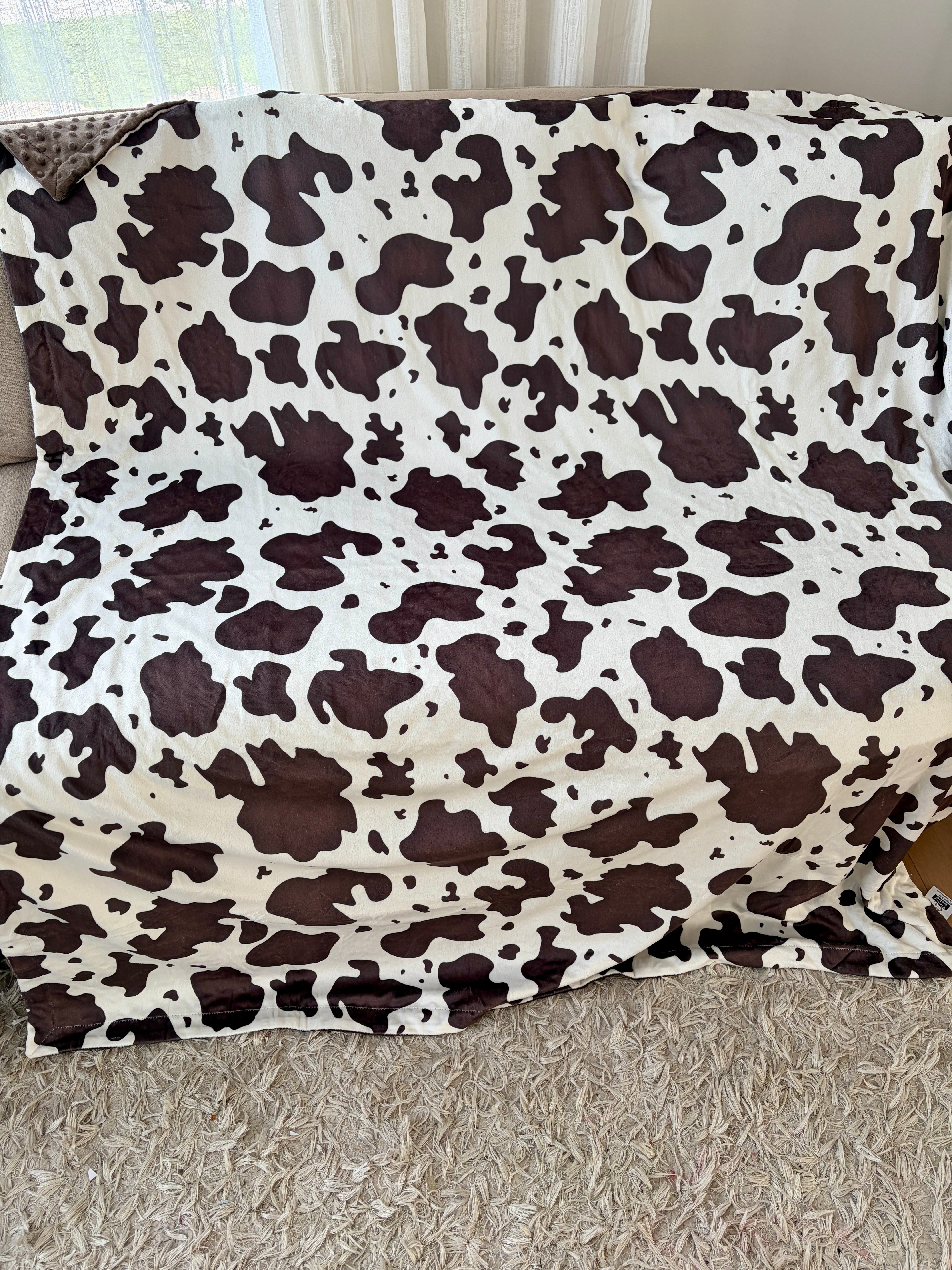 Couverture Moyenne : Peau de vache