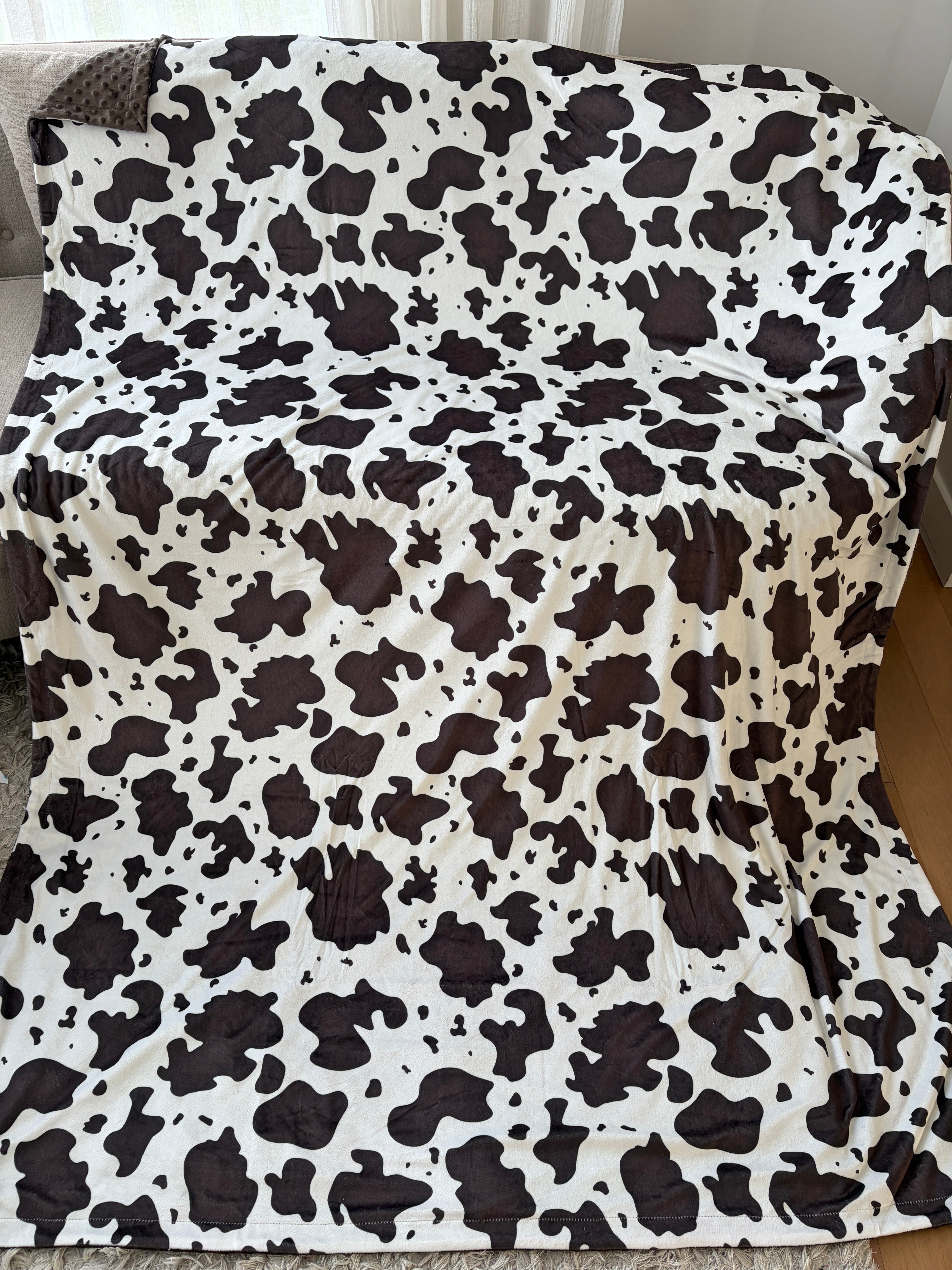 Couverture Géante : Peau de vache