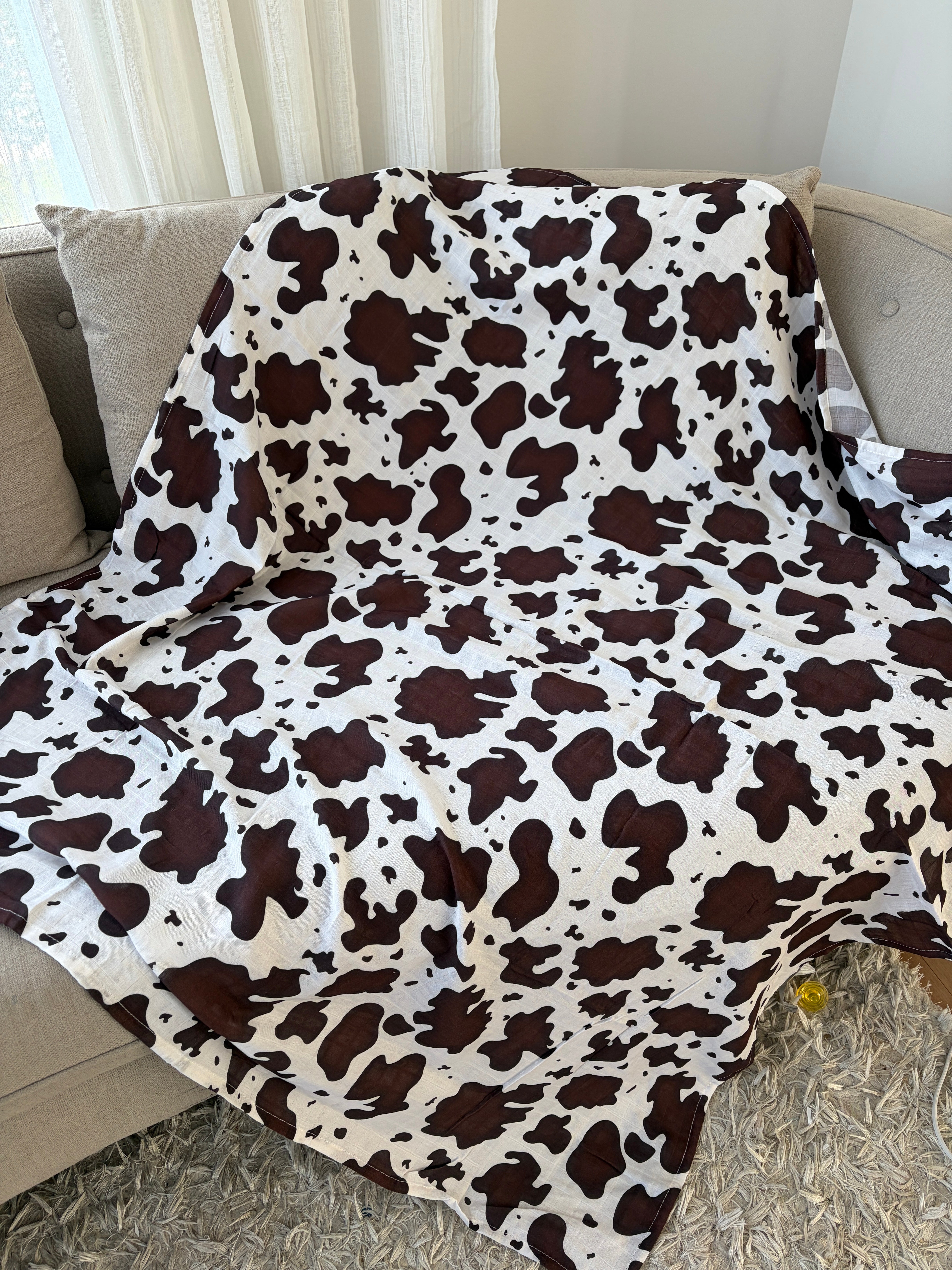 Couverture de mousseline: Peau de vache