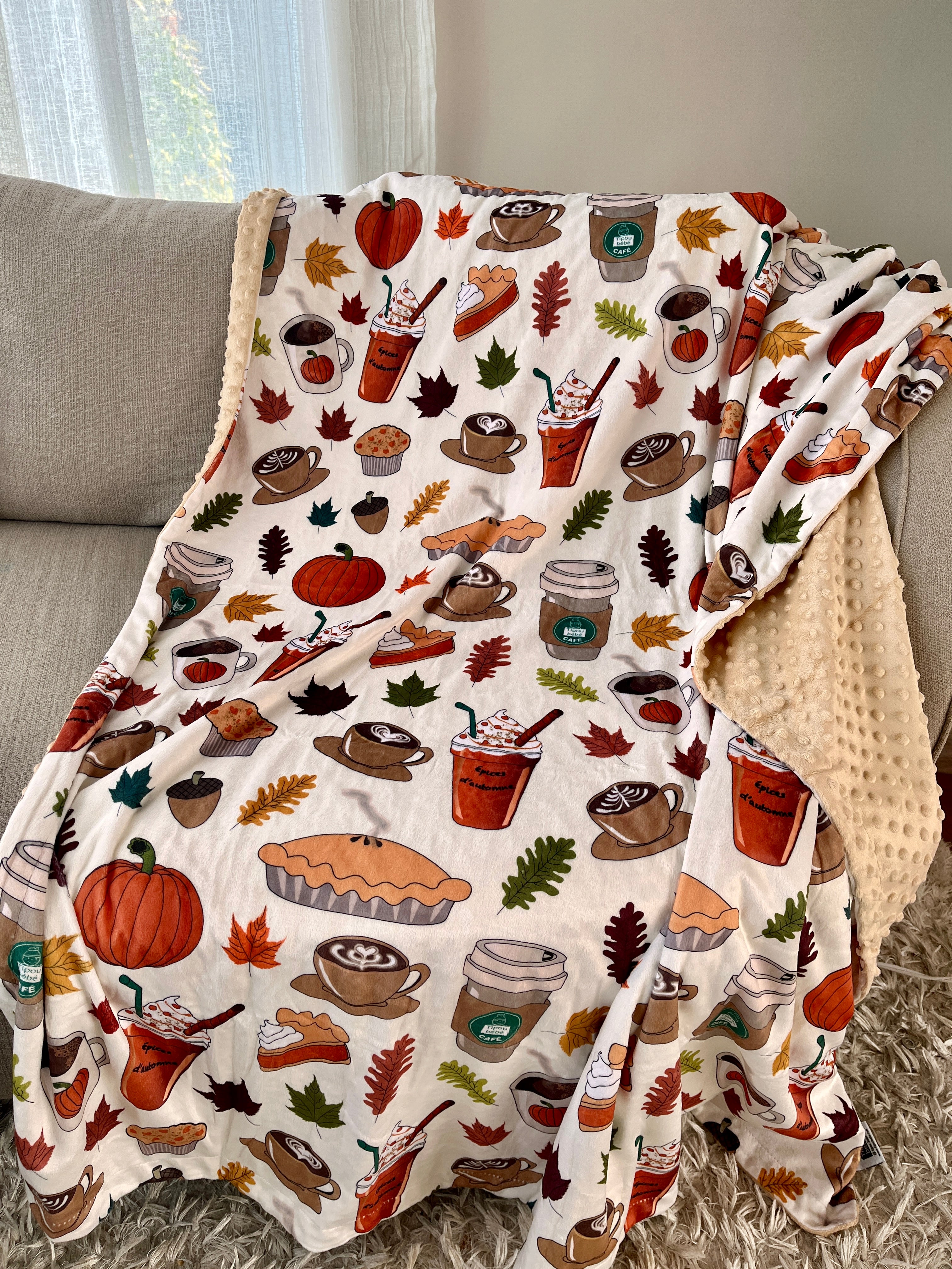 Couverture Moyenne : Citrouille épicée