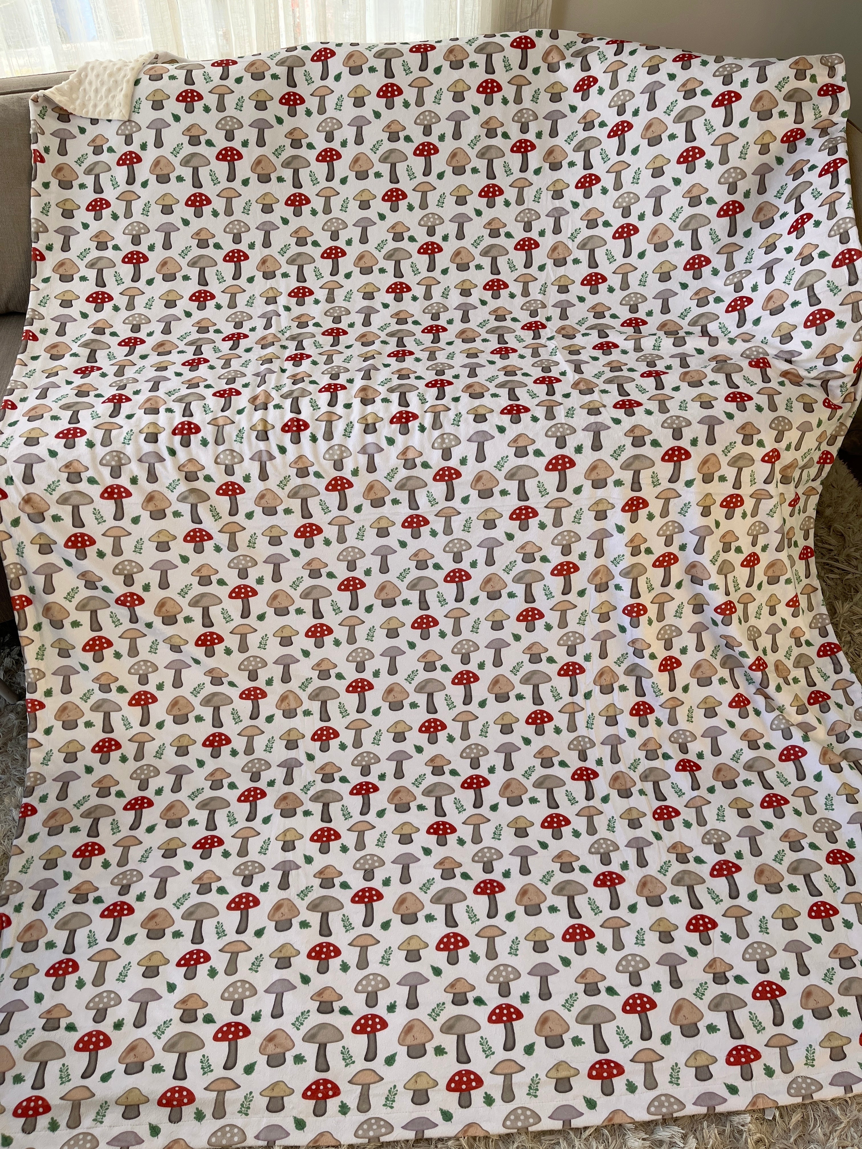 Couverture Géante : Champignons collection monde merveilleux