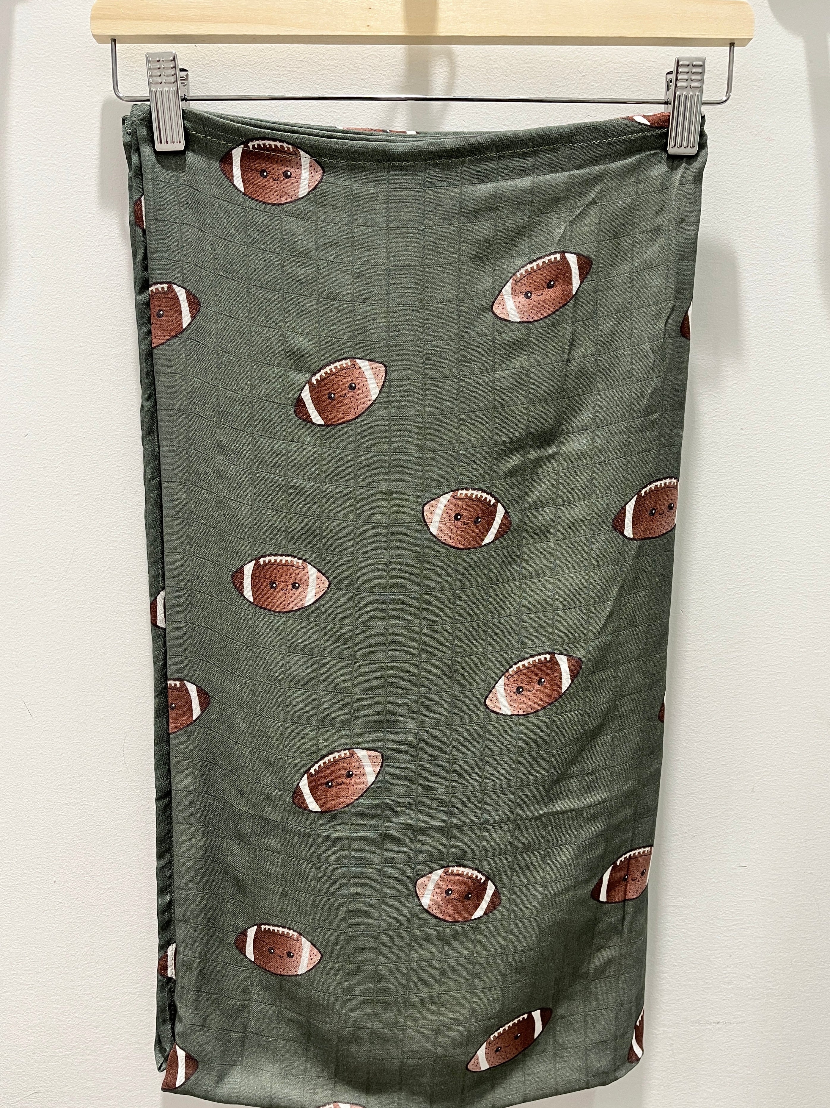 Muslin blanket: Fun football