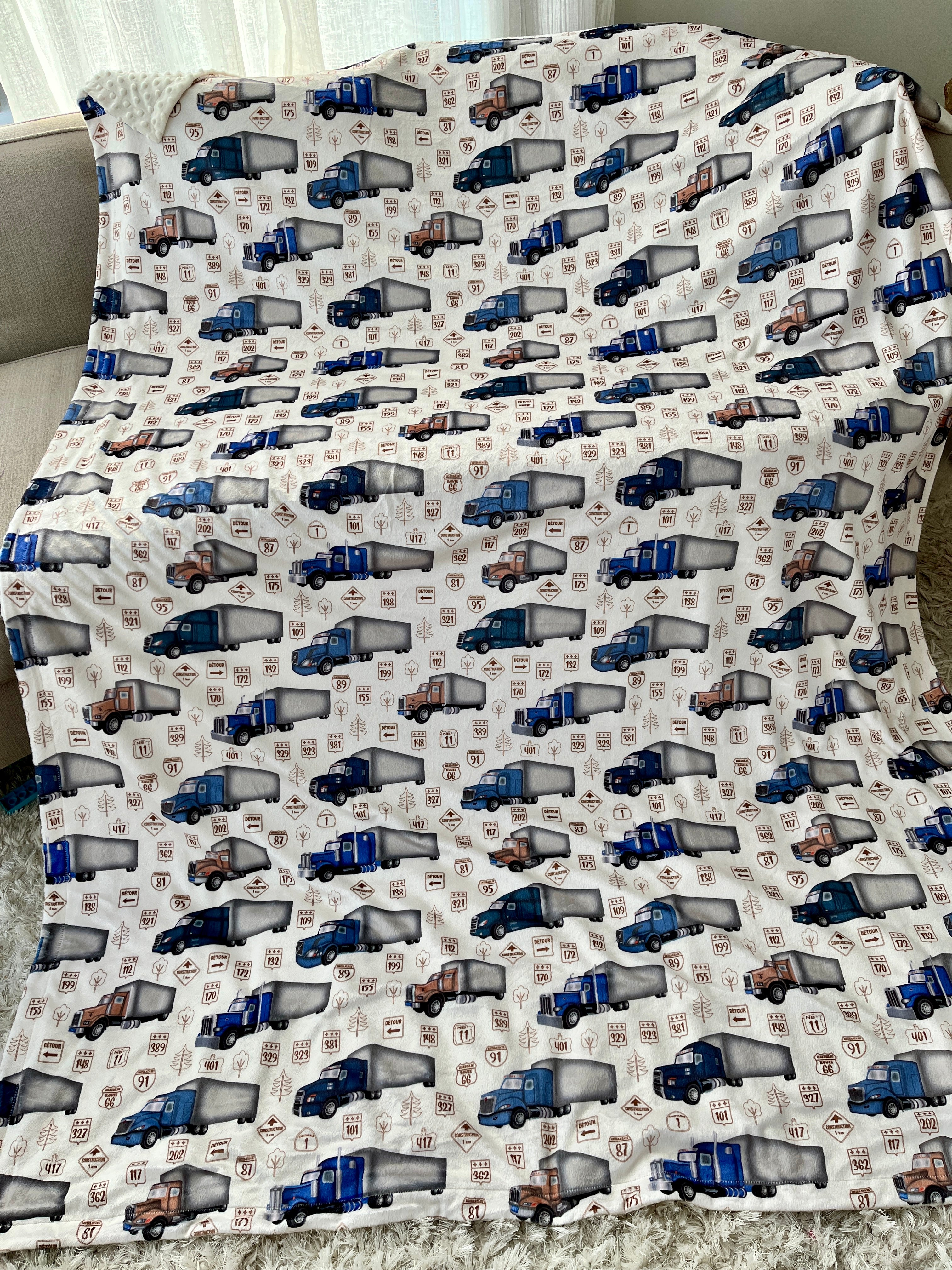 Giant Blanket: Truck Driver's Dream